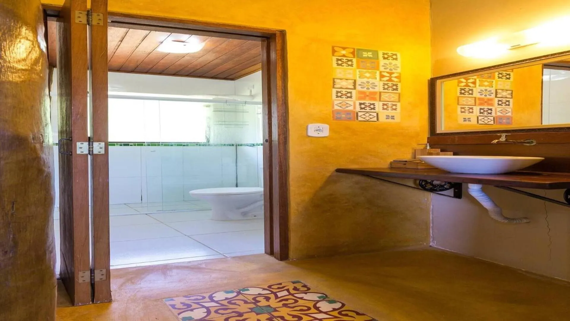 Toilet in Chalés Yababali Lagoinha