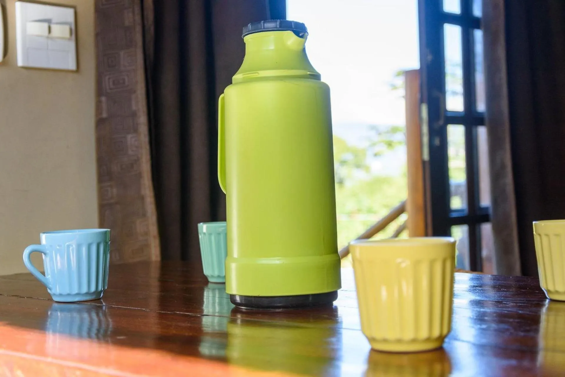 Kitchen or kitchenette in Chalés Yababali Lagoinha