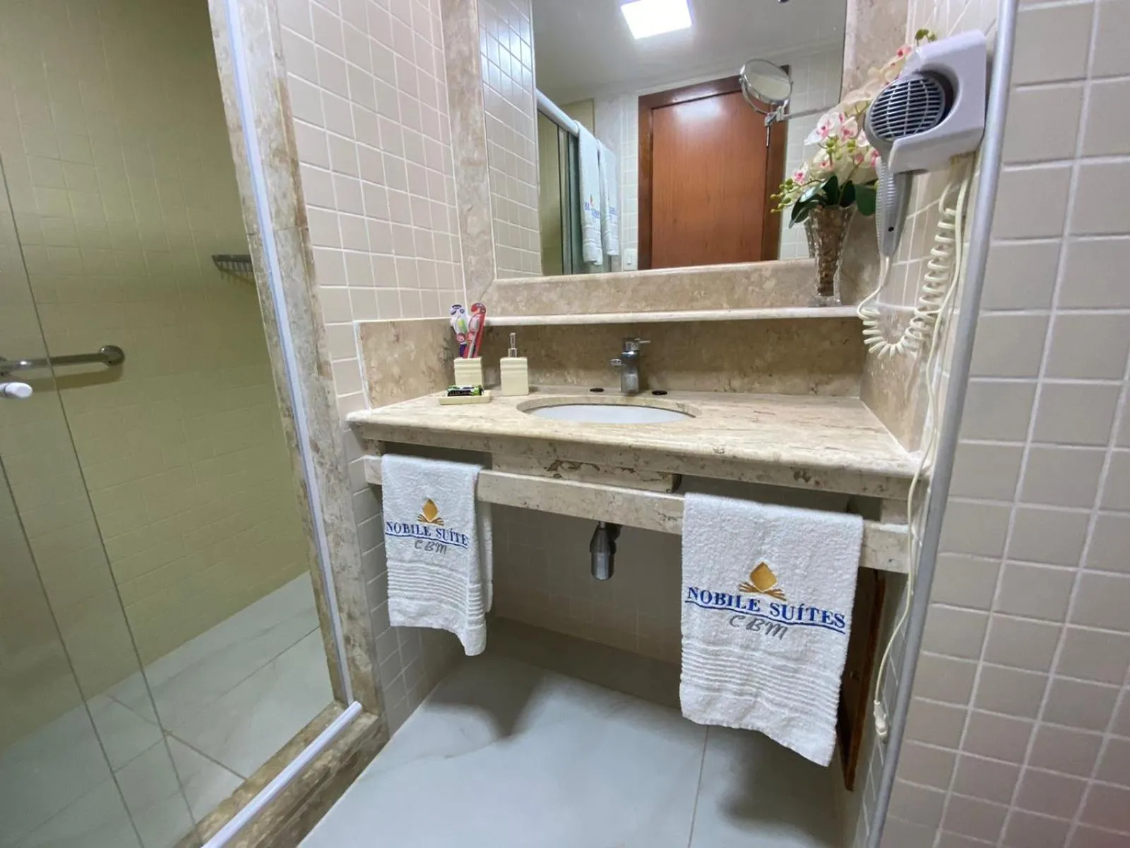 Bathroom in Flat Beira Mar Piedade