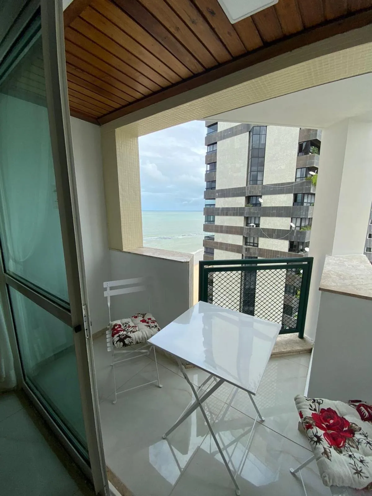 Balcony/Terrace in Flat Beira Mar Piedade