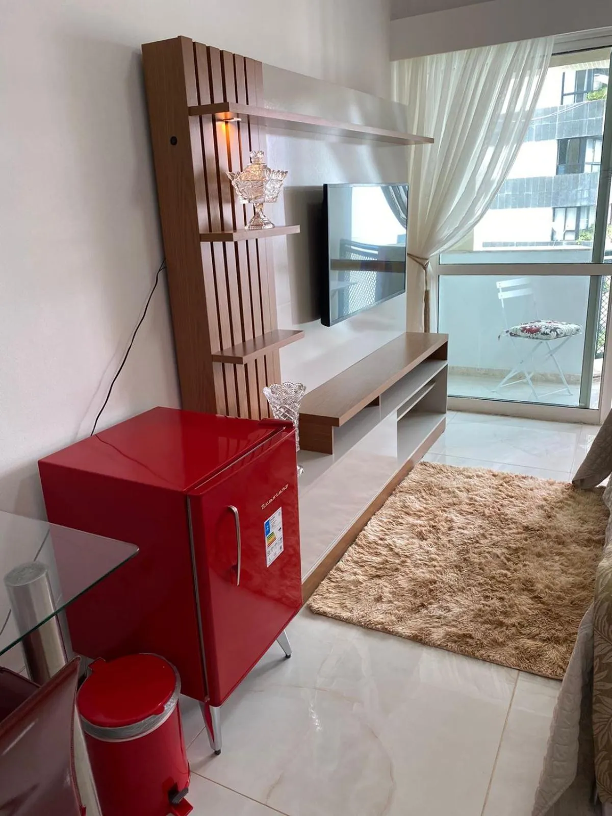 Bedroom, Bed in Flat Beira Mar Piedade