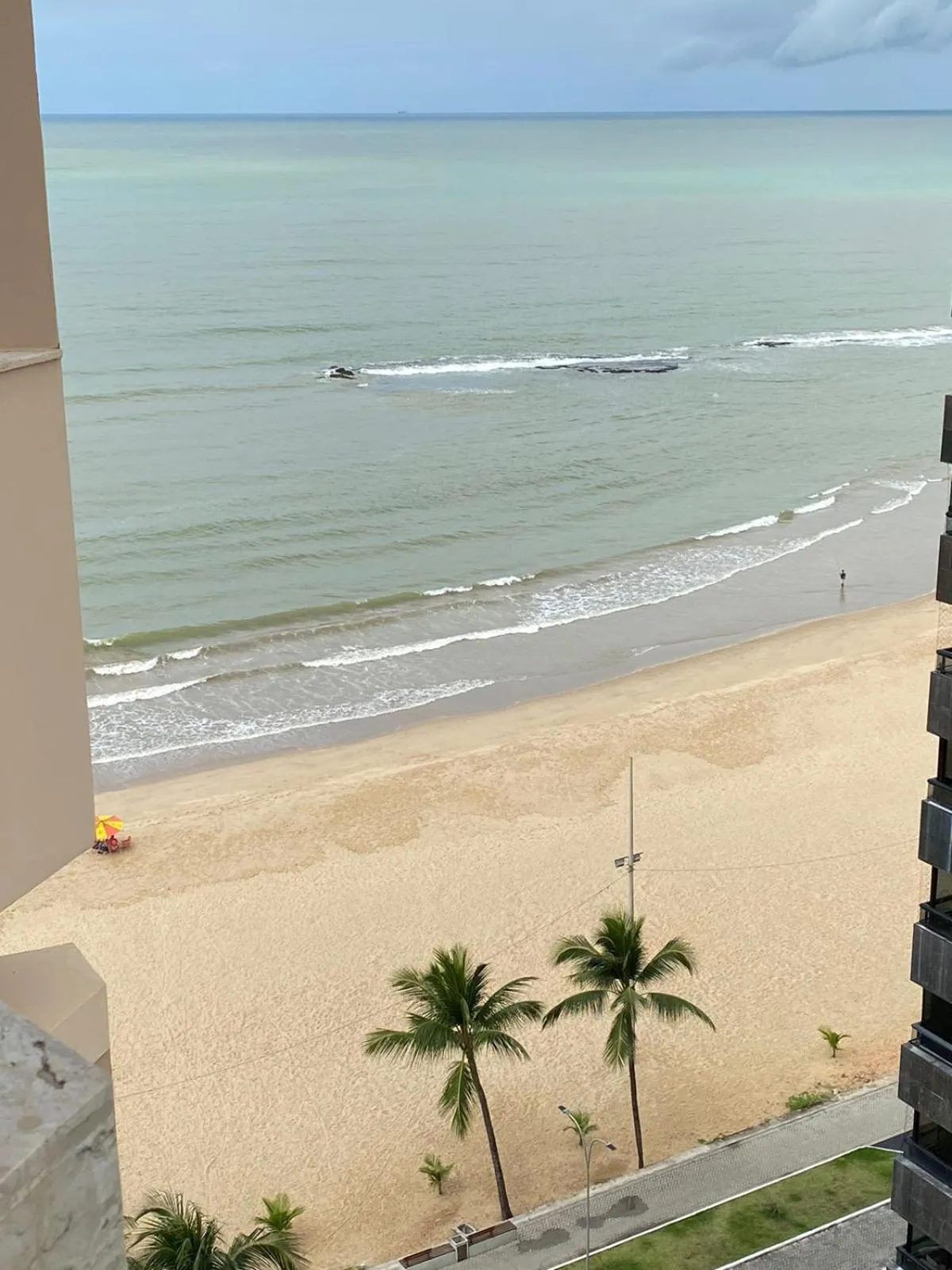 Balcony/Terrace in Flat Beira Mar Piedade