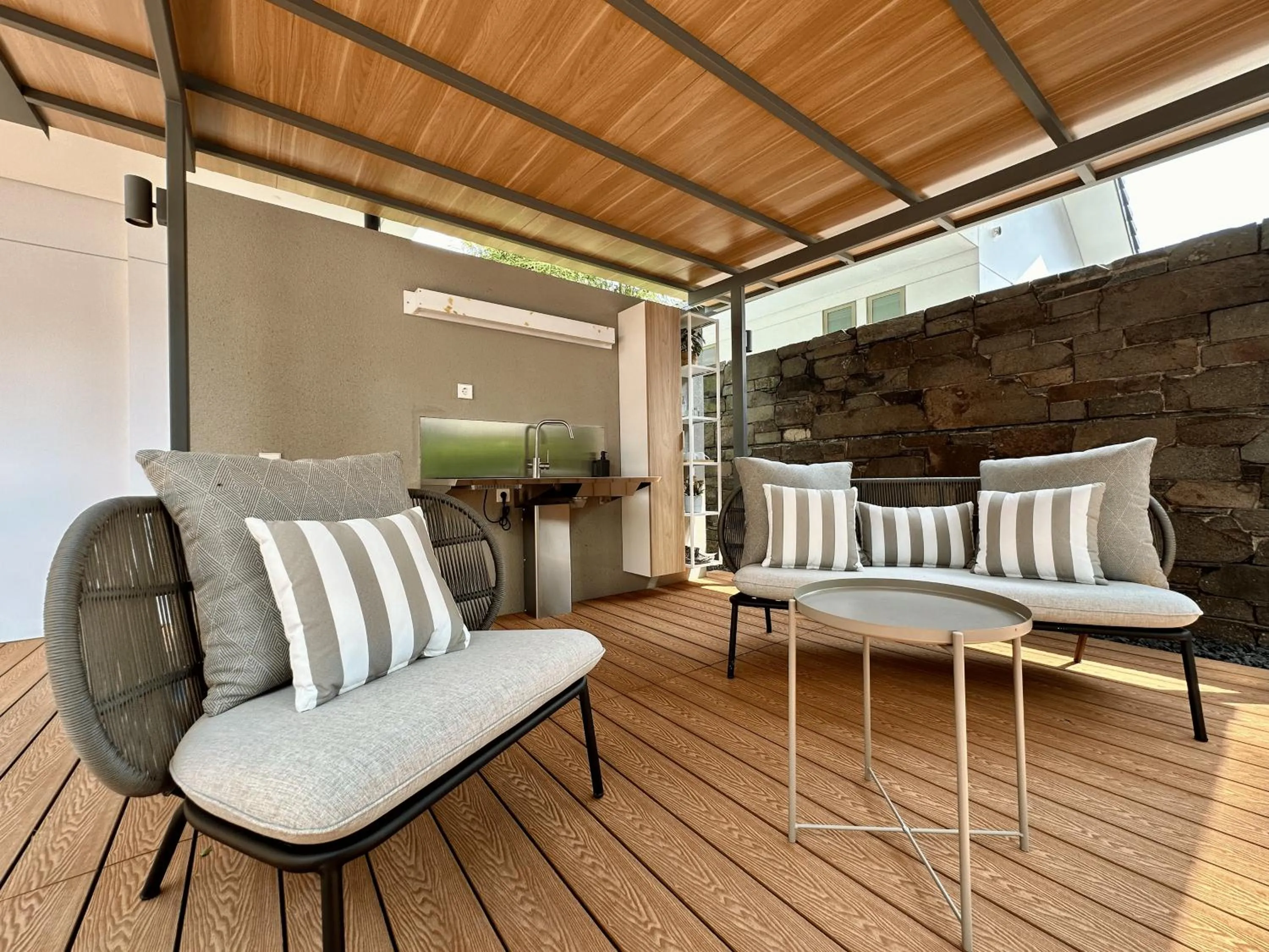 Living room in Bungalow Homes