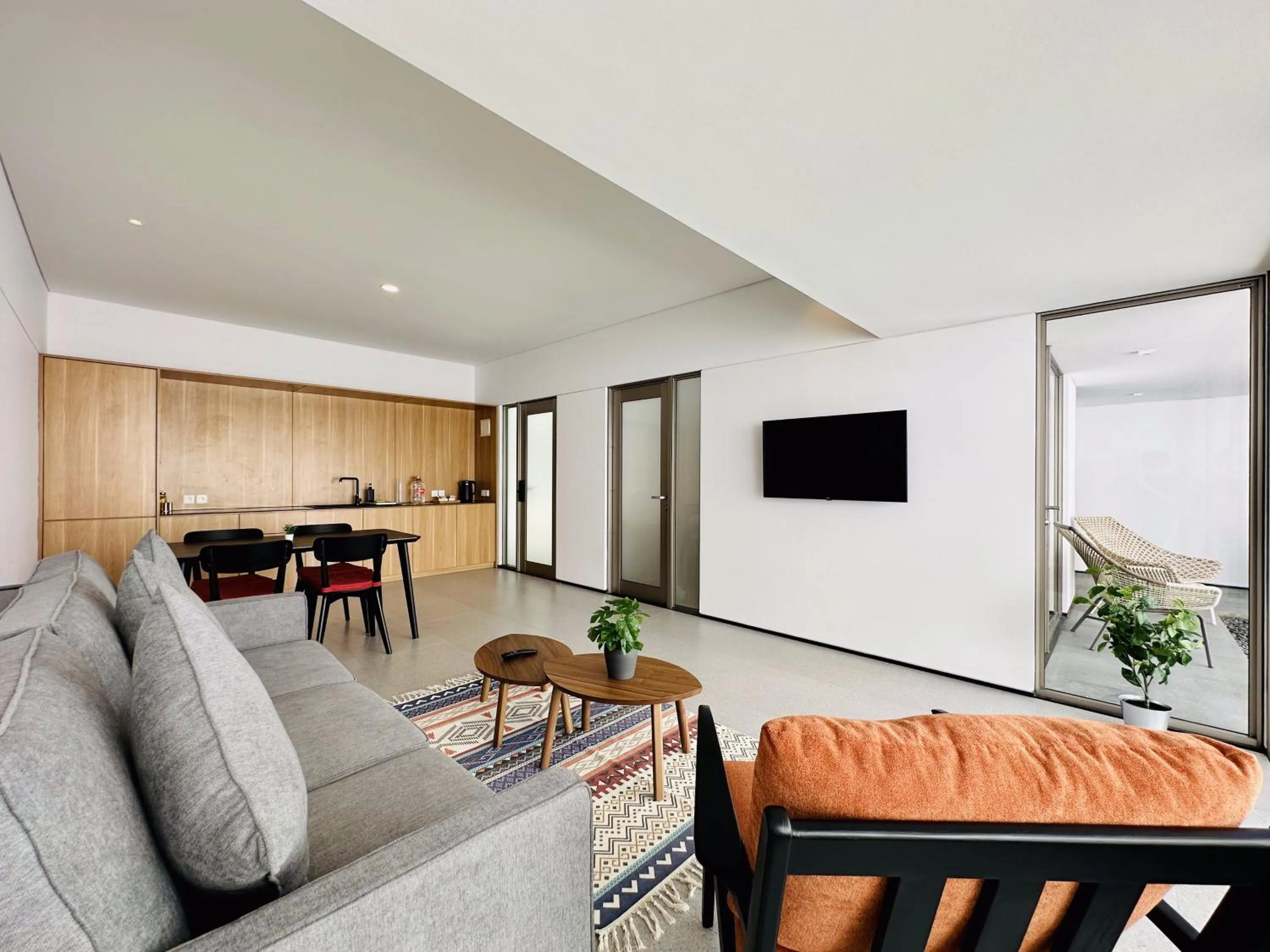 Communal lounge/ TV room in Bungalow Homes