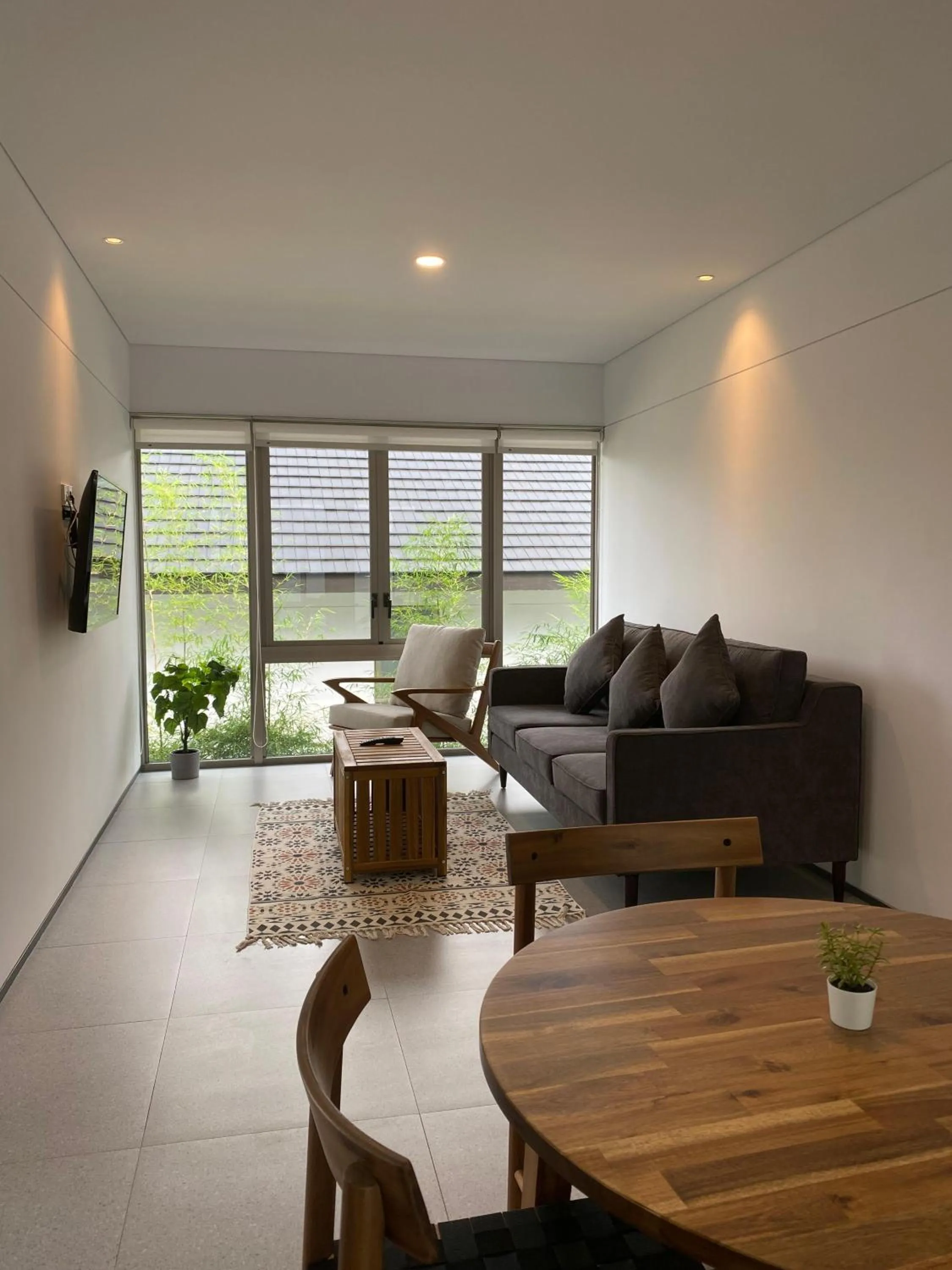 Living room in Bungalow Homes