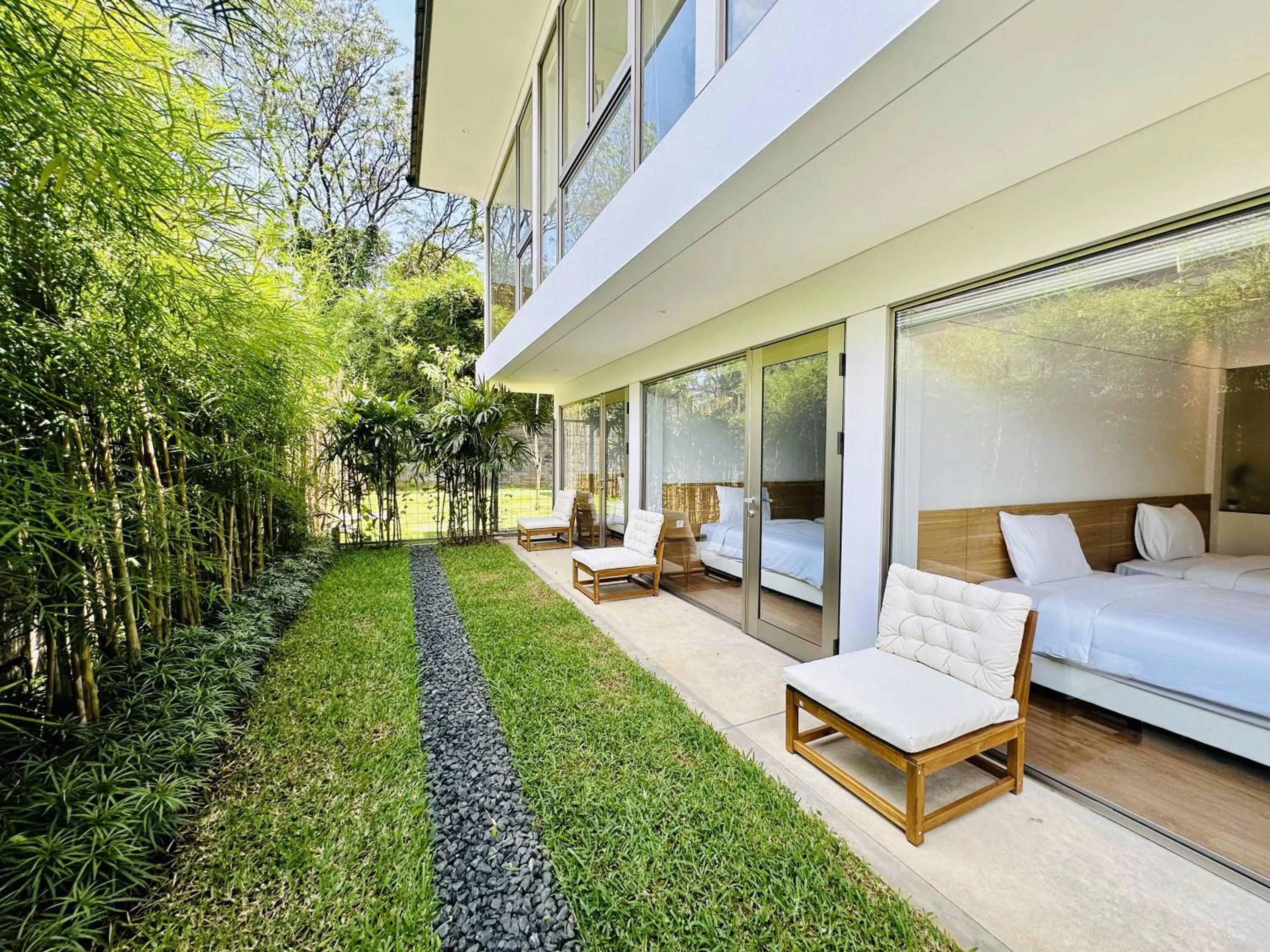 Garden in Bungalow Homes