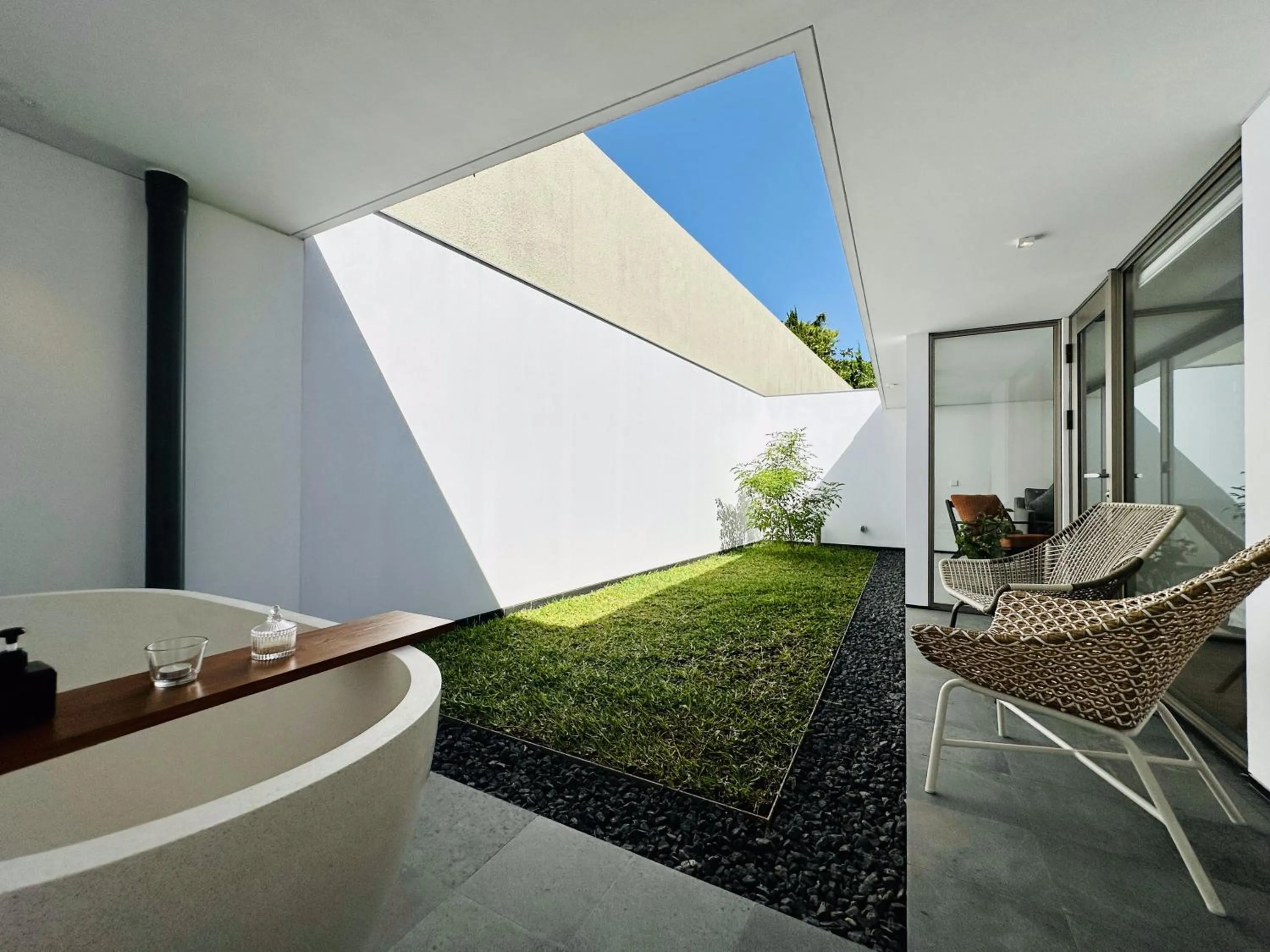 Garden view in Bungalow Homes