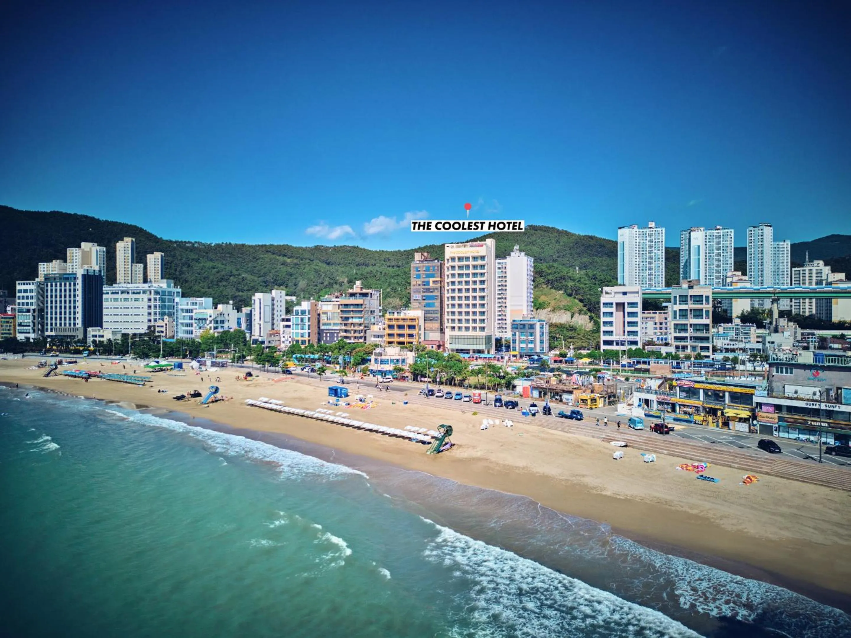 Beach in The Coolest Hotel