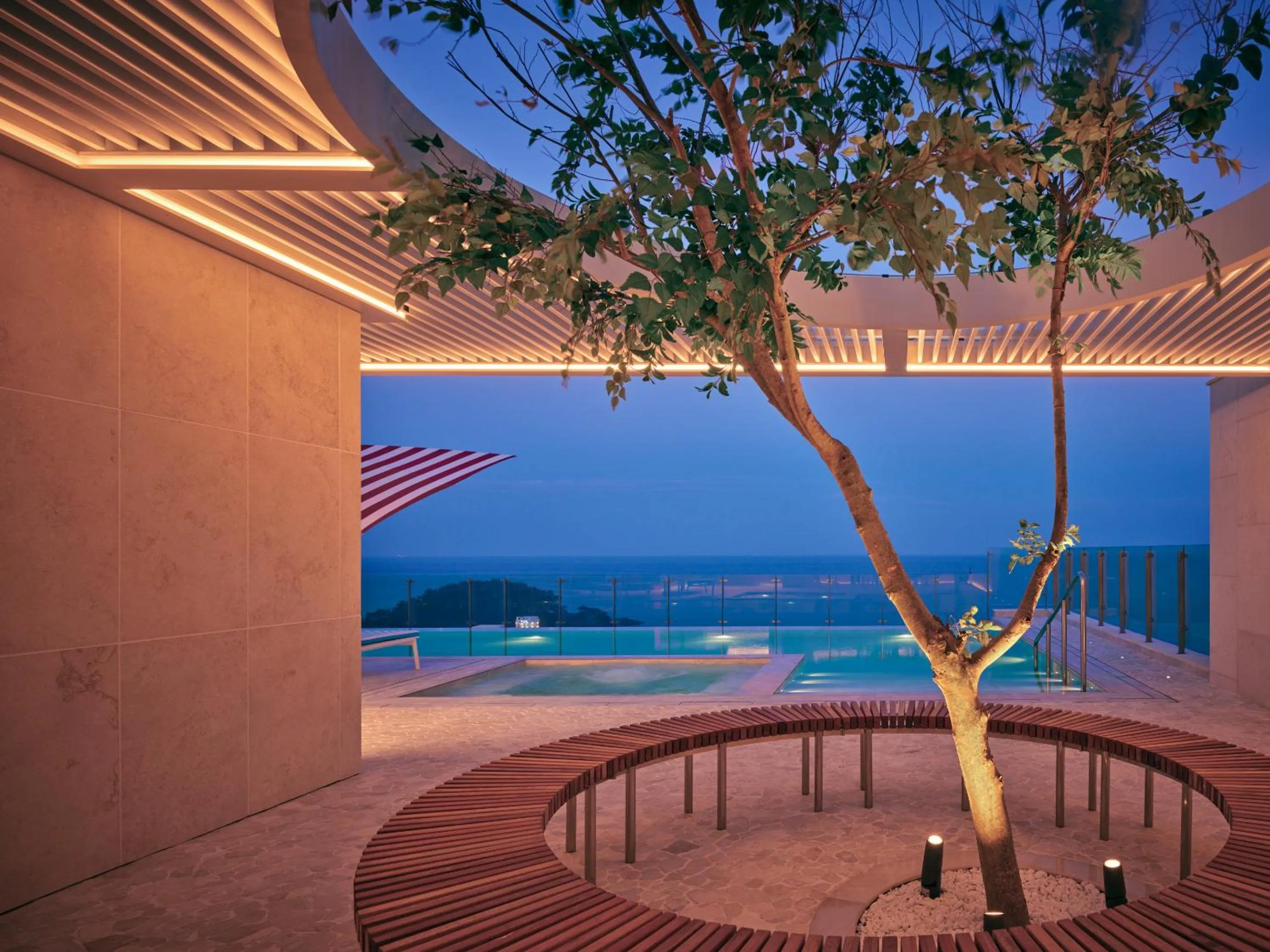 Swimming pool in The Coolest Hotel