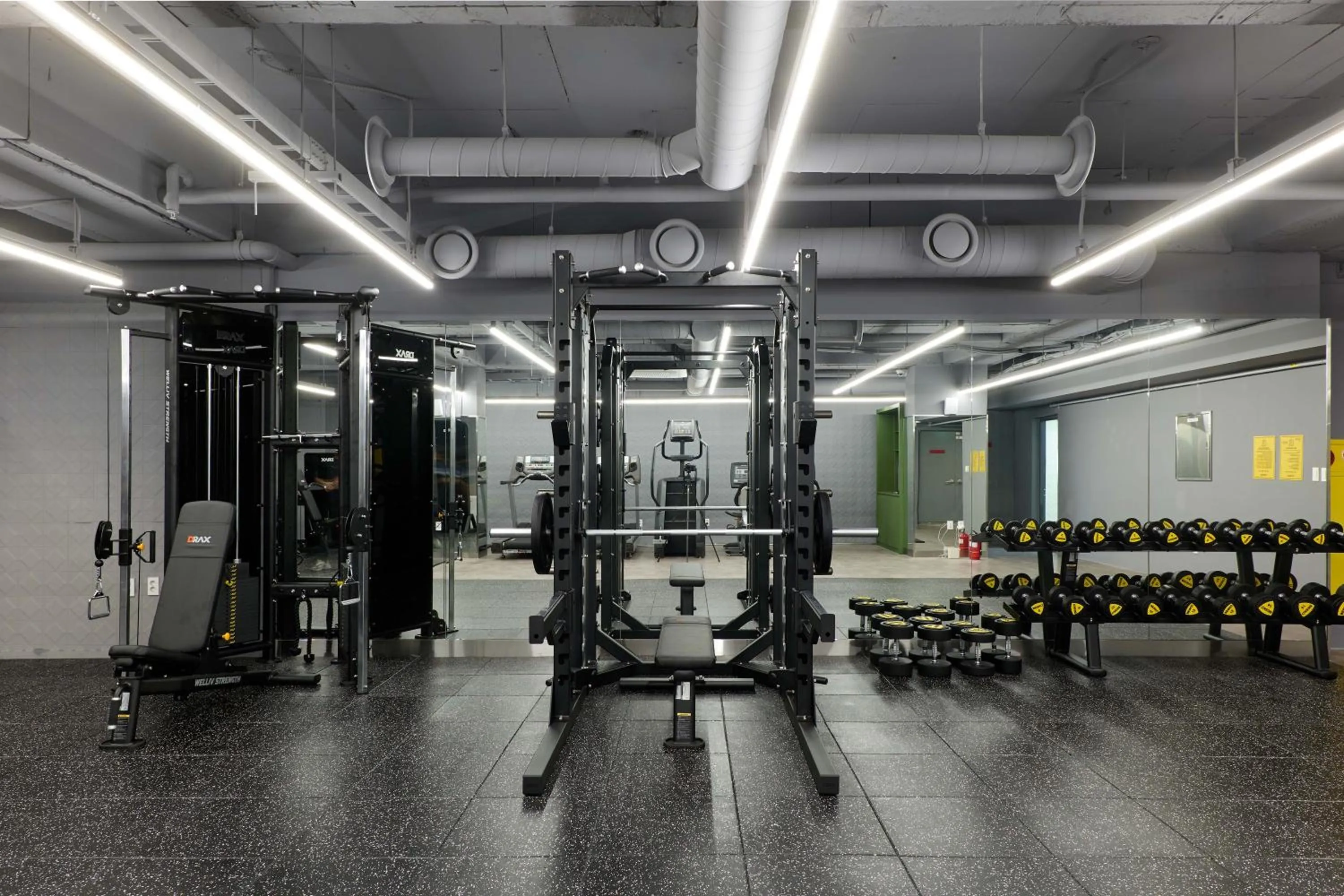 Fitness centre/facilities in The Coolest Hotel