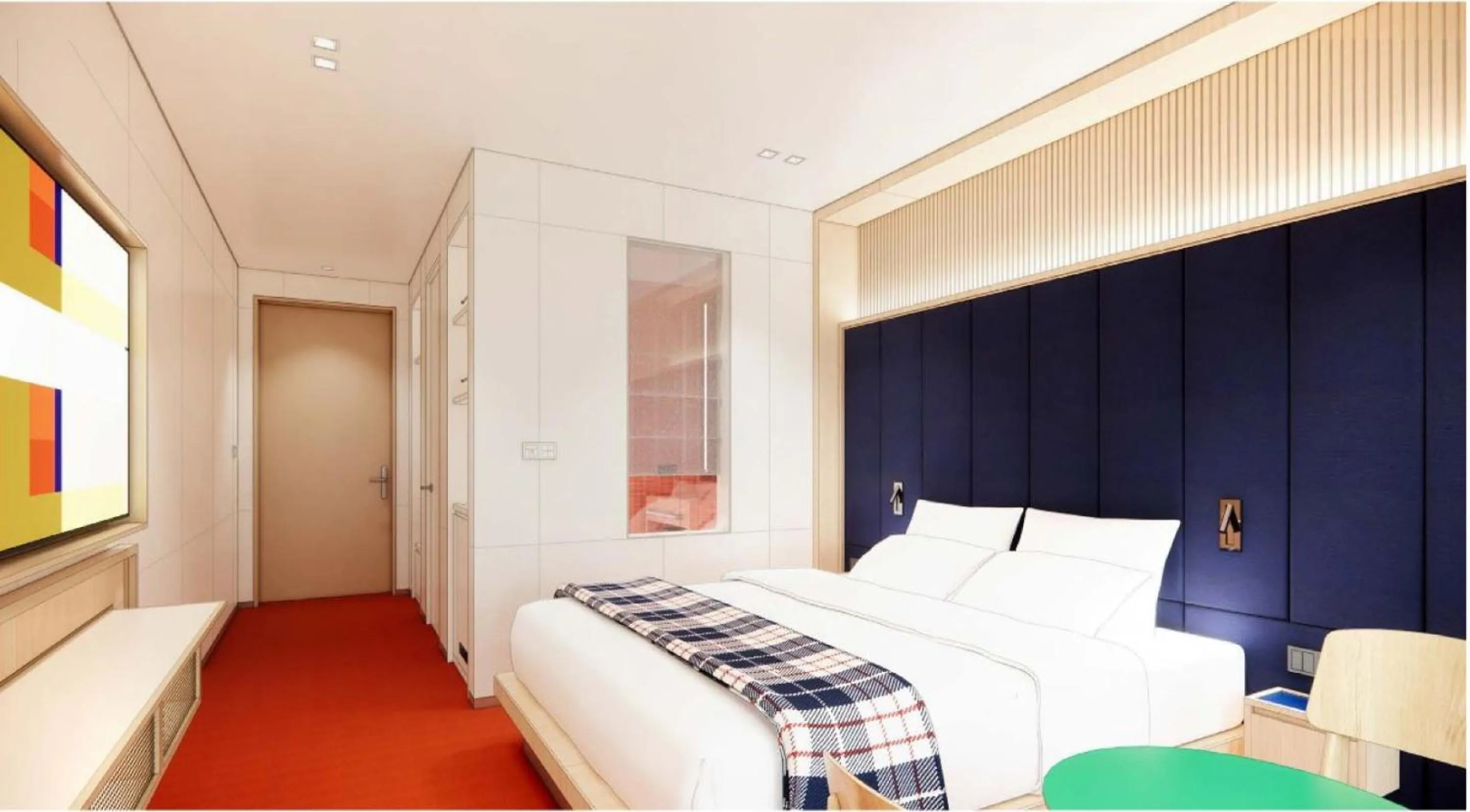 Bed in The Coolest Hotel