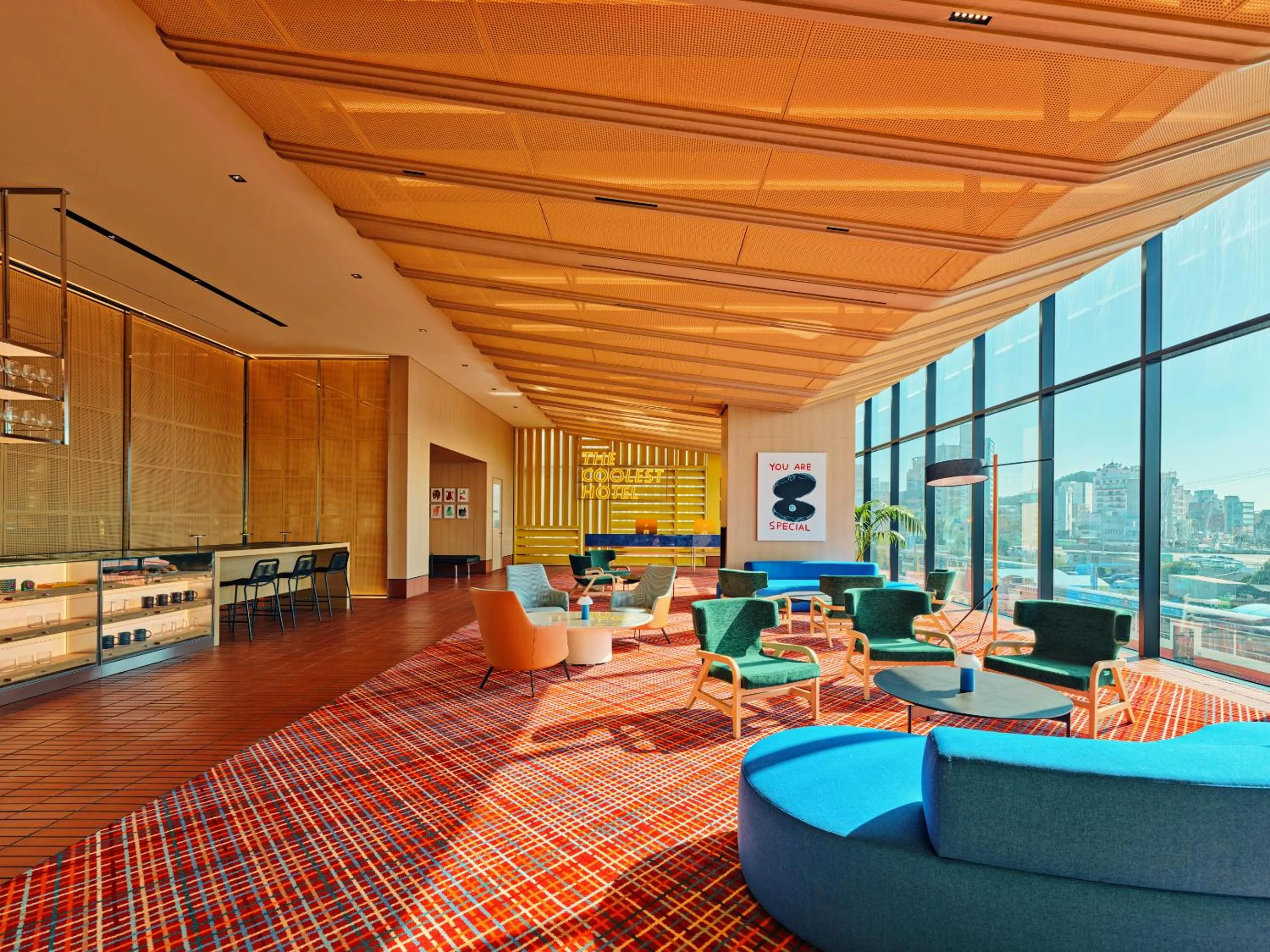 Lobby or reception in The Coolest Hotel