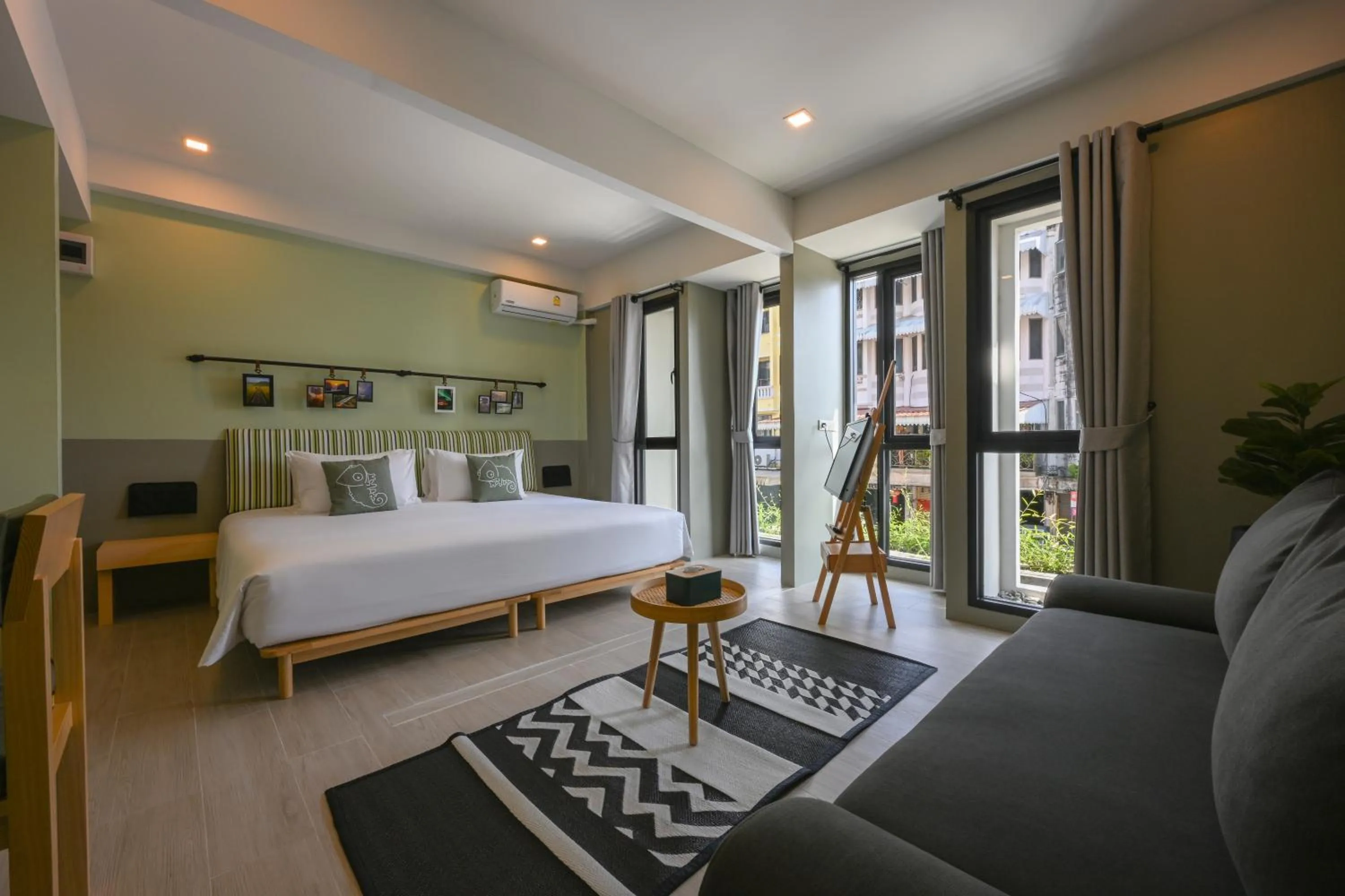 Bedroom, Bed in Chamemon Bed Phuket Town