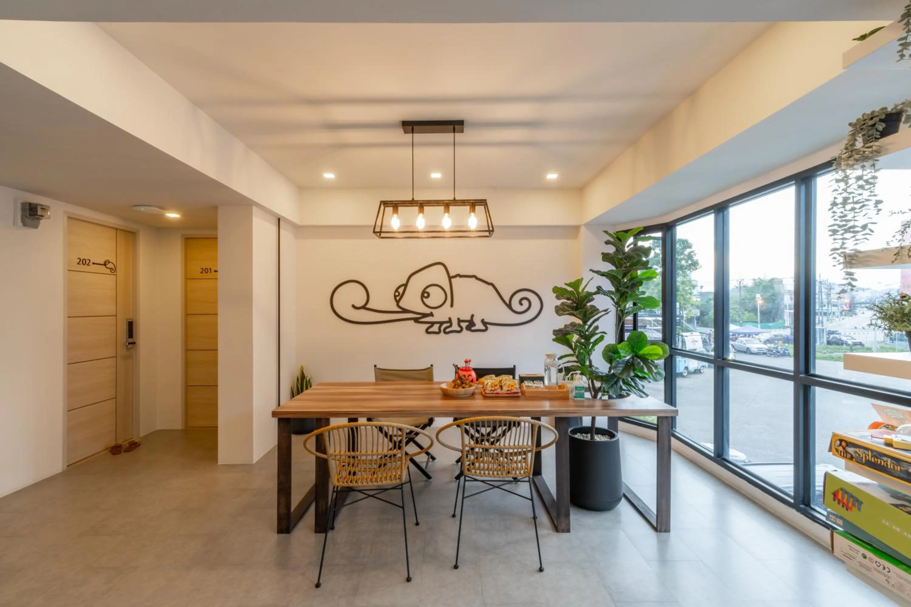 Living room in Chamemon Bed Phuket Town