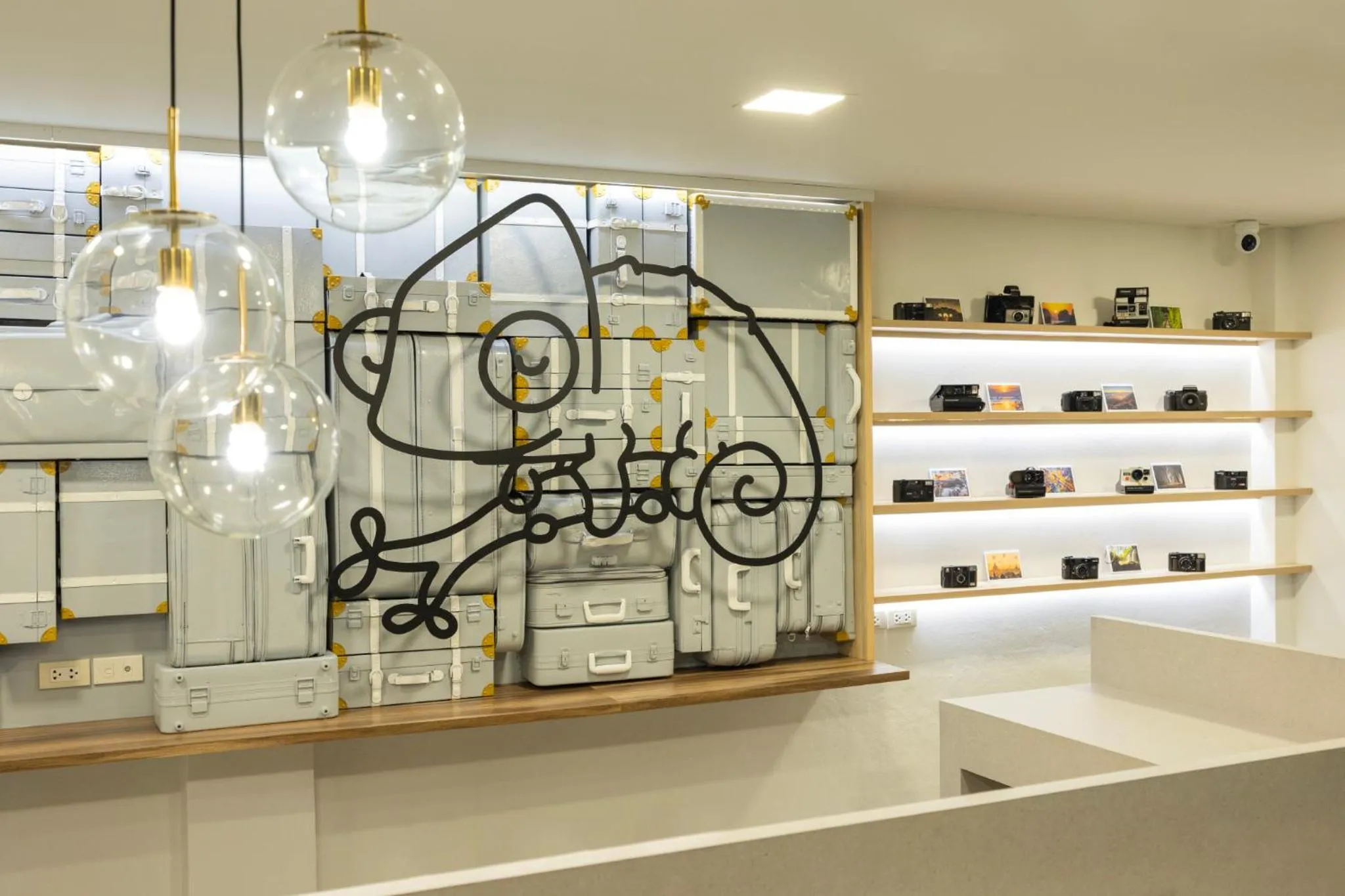 Lobby or reception in Chamemon Bed Phuket Town