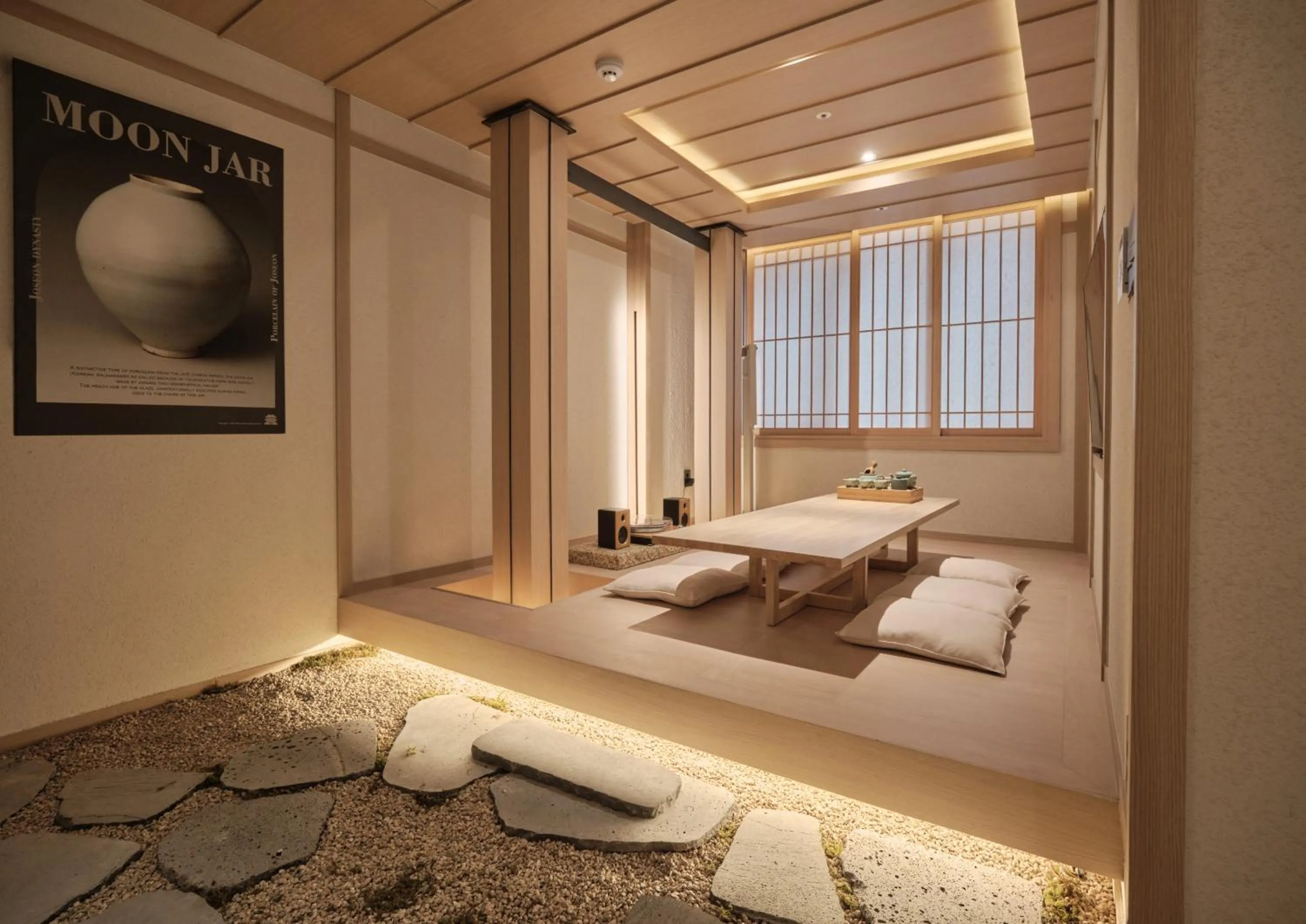 Living room, Bed in UH Suite Central Seoul