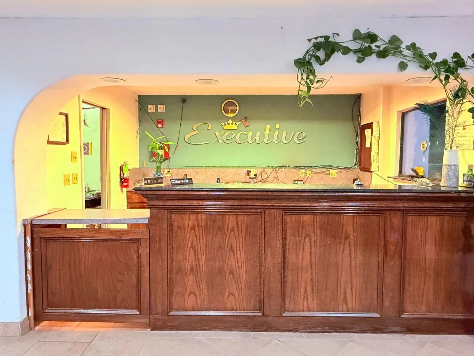 Lobby or reception in Executive Inn & Suites Lufkin US 59