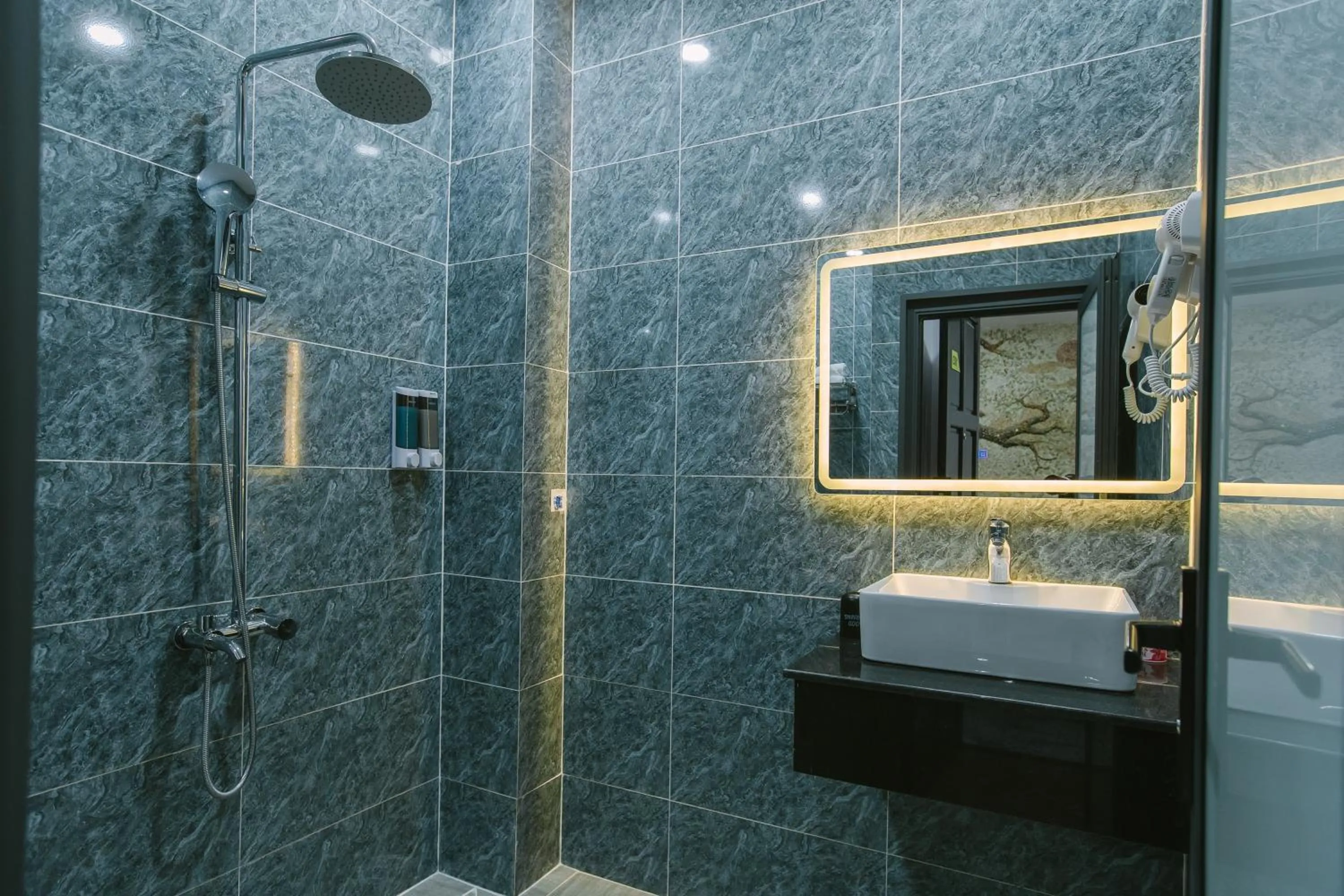 Bathroom in Peony Hotel
