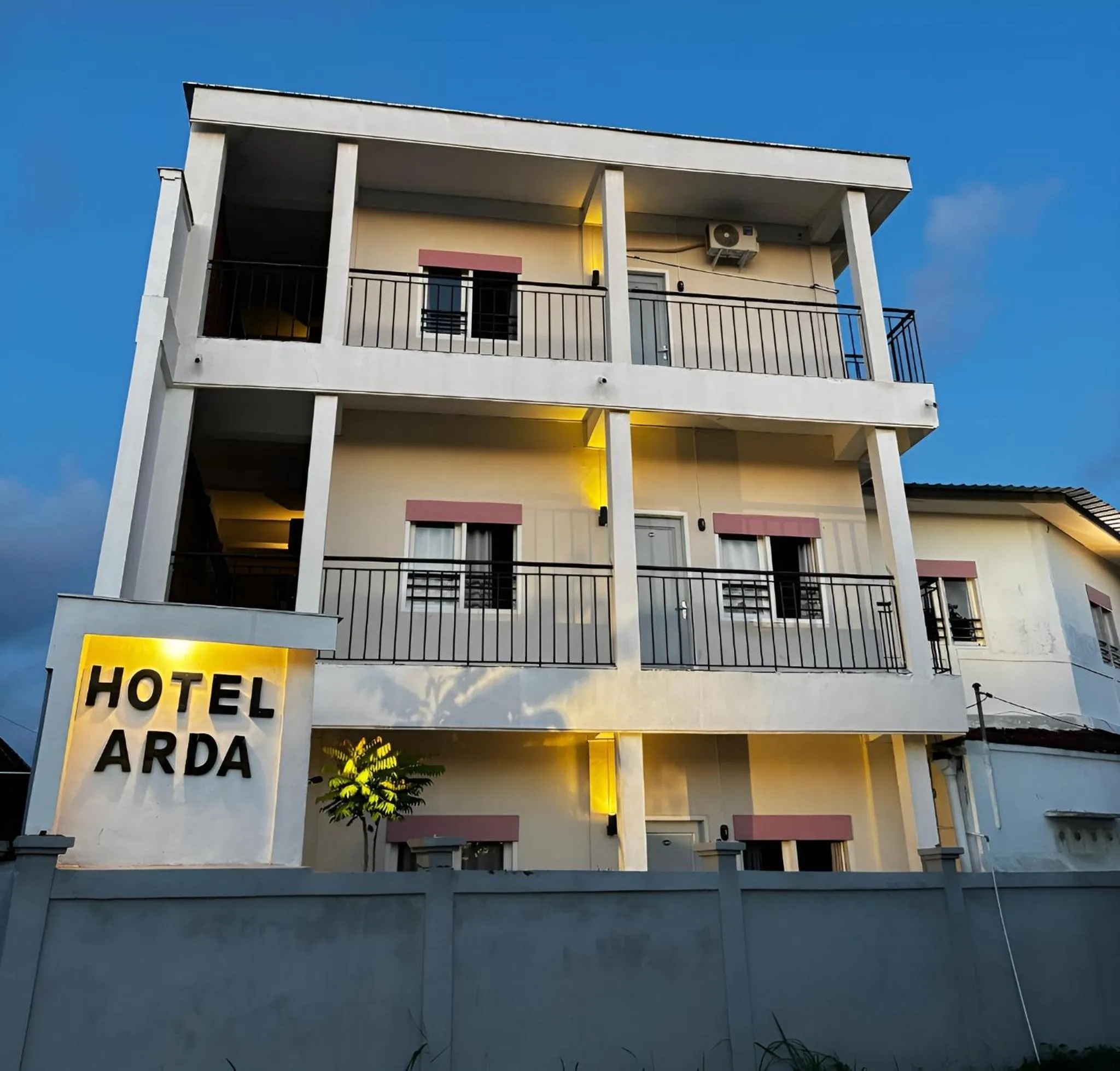 Property building in Hotel Arda Bali