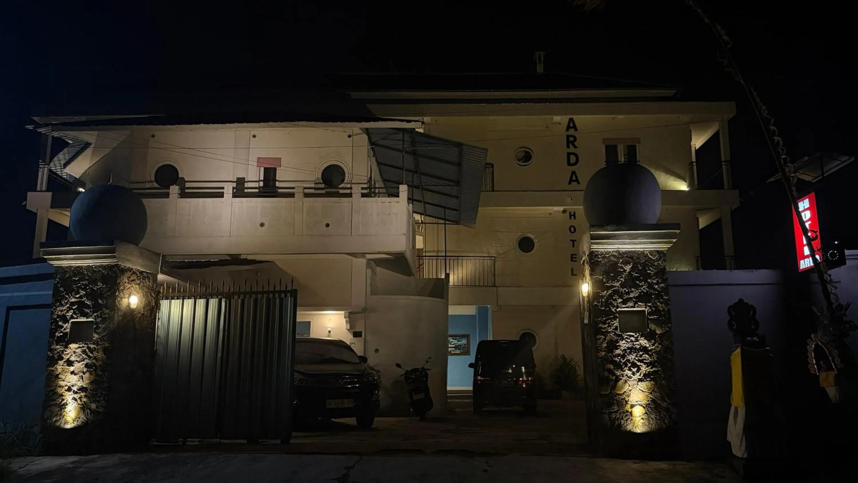 Facade/entrance in Hotel Arda Bali
