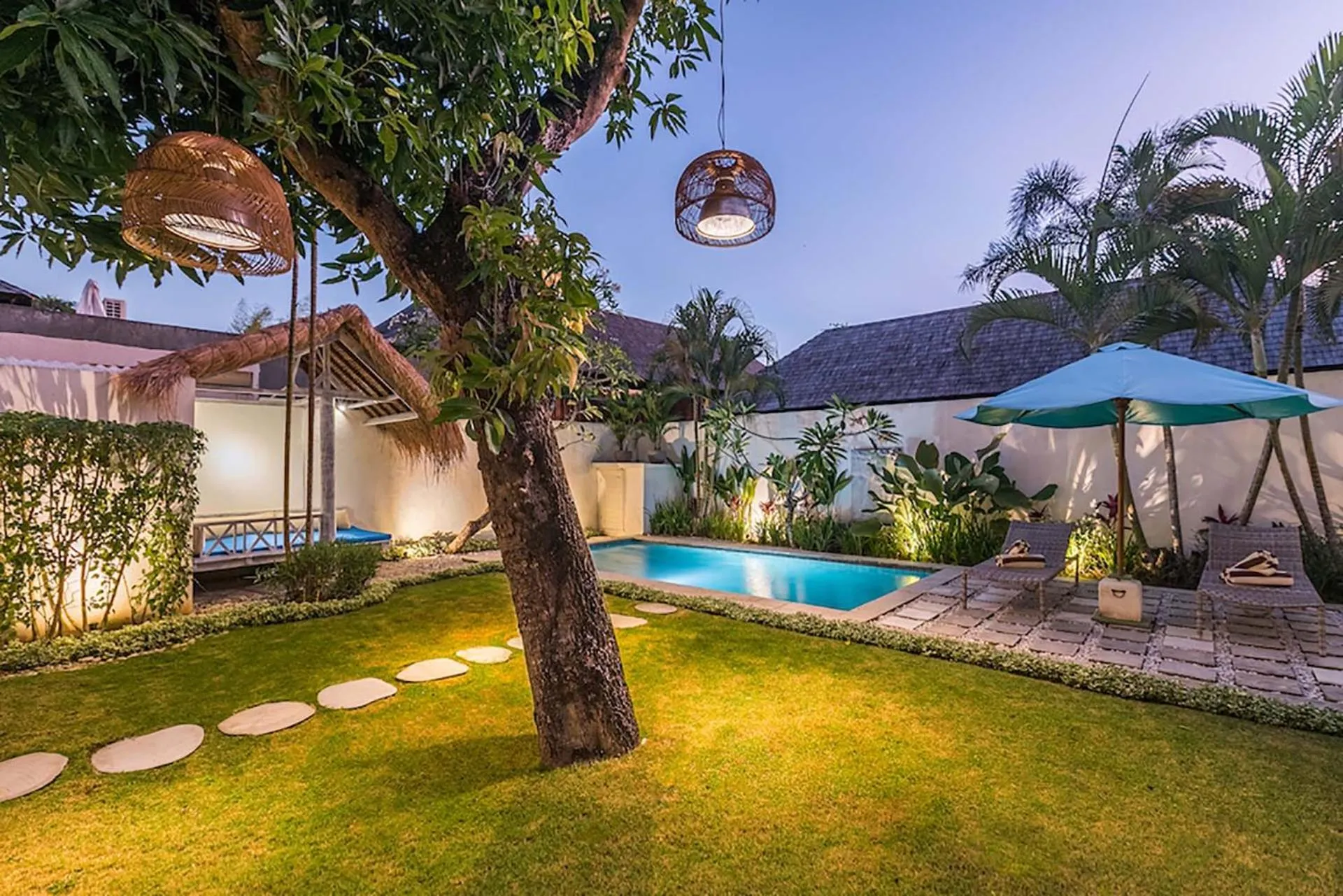Patio in Villa Nyama by Optimum Bali Villas