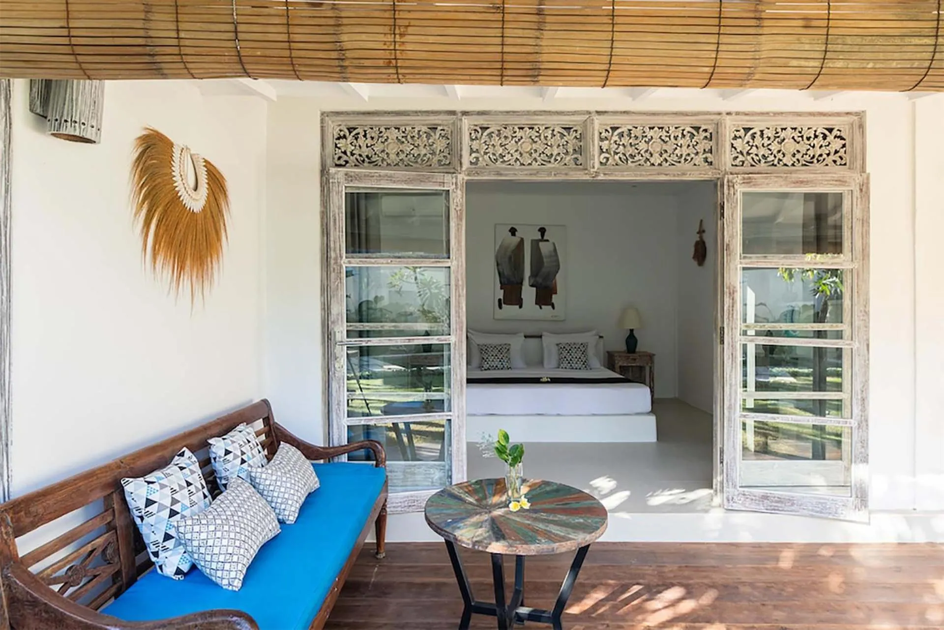 Photo of the whole room, Bed in Villa Nyama by Optimum Bali Villas