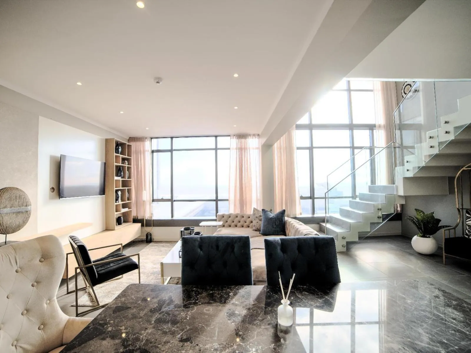 Seating area in Masingita Towers Hotel and SPA