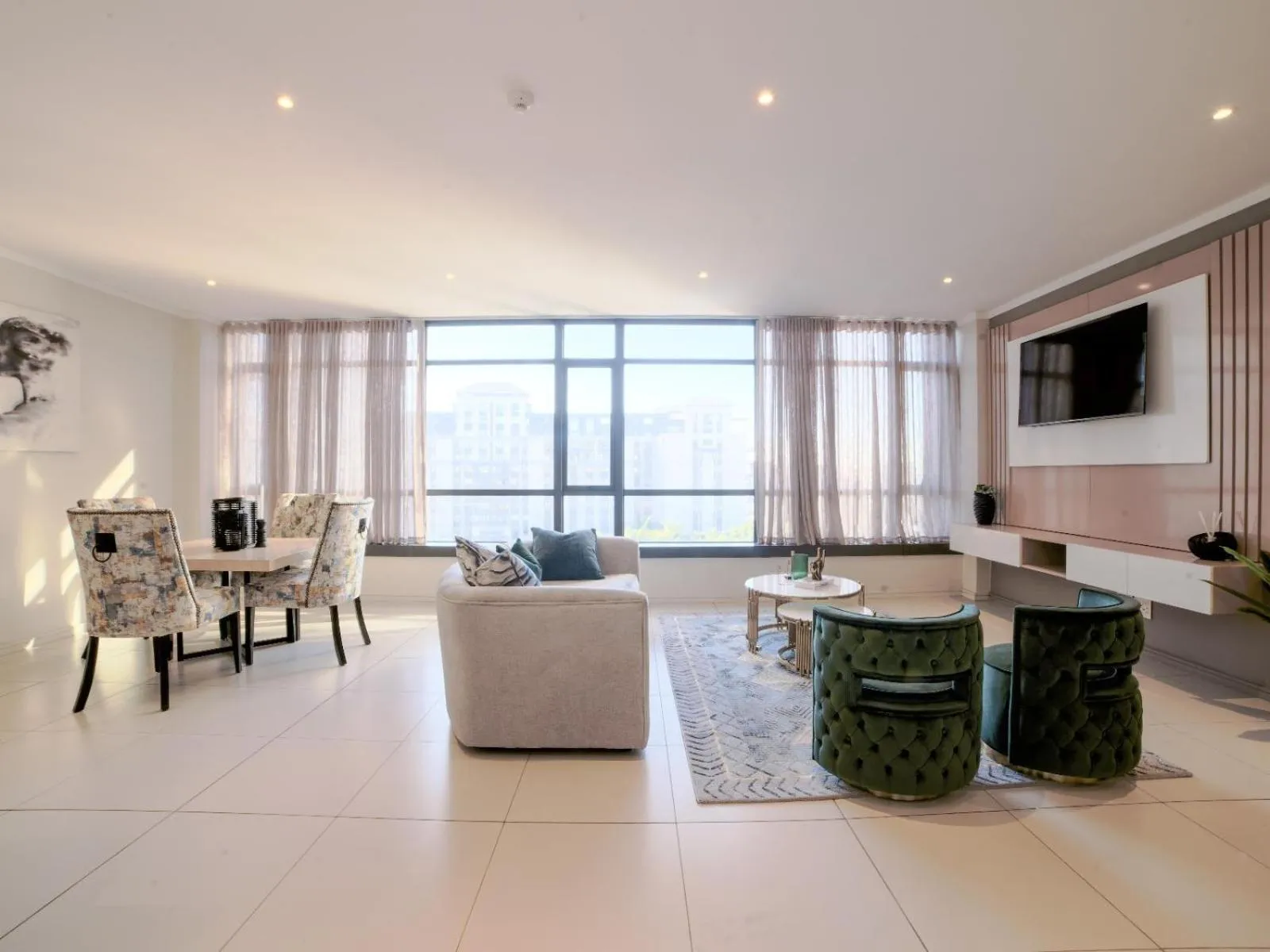 Seating area in Masingita Towers Hotel and SPA