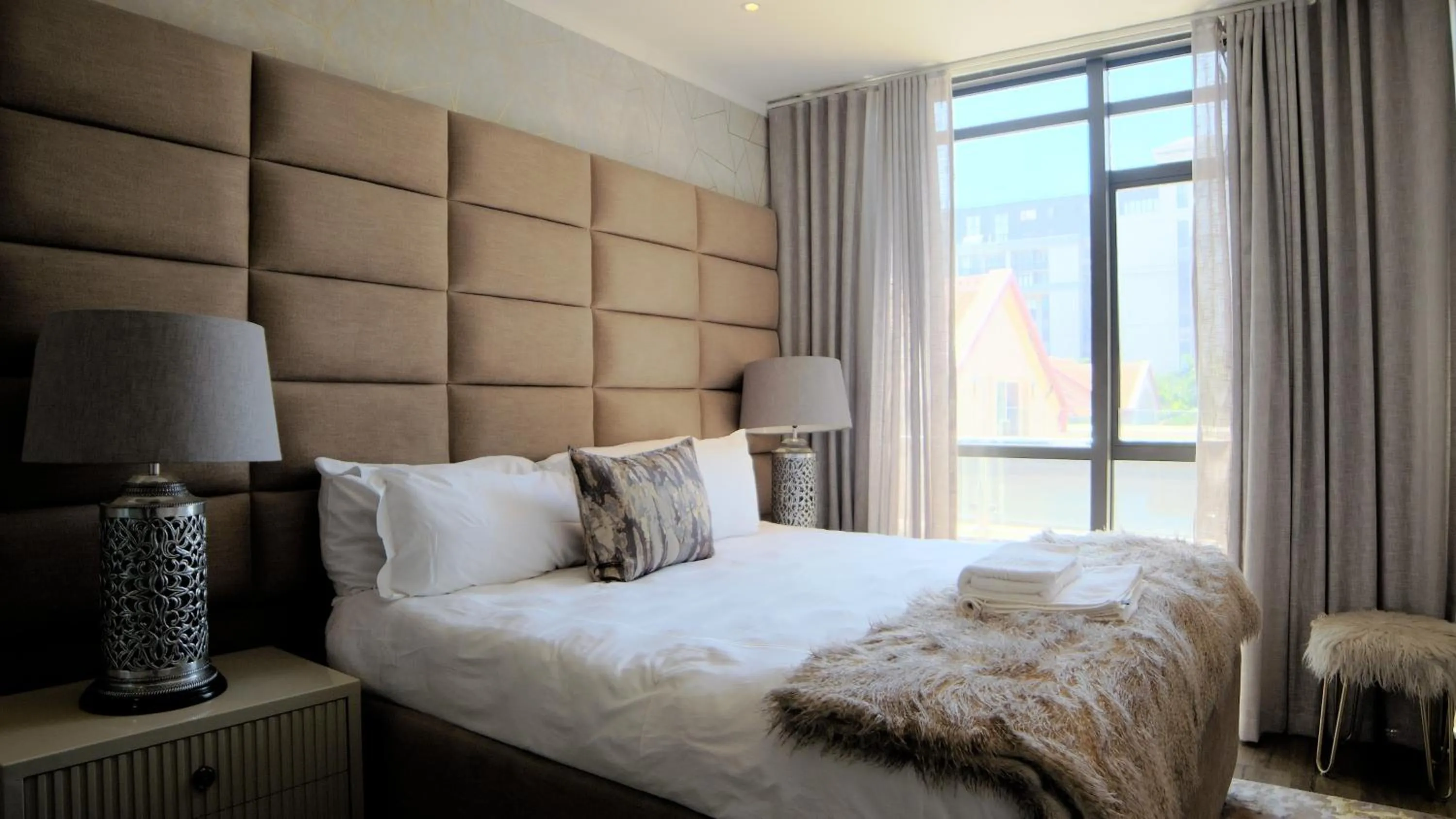 Bed in Masingita Towers Hotel and SPA