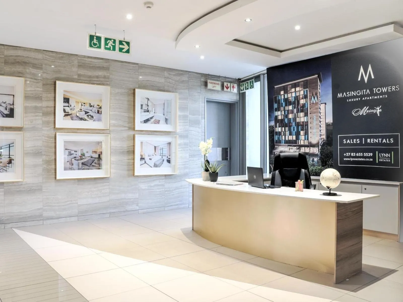 Facade/entrance in Masingita Towers Hotel and SPA