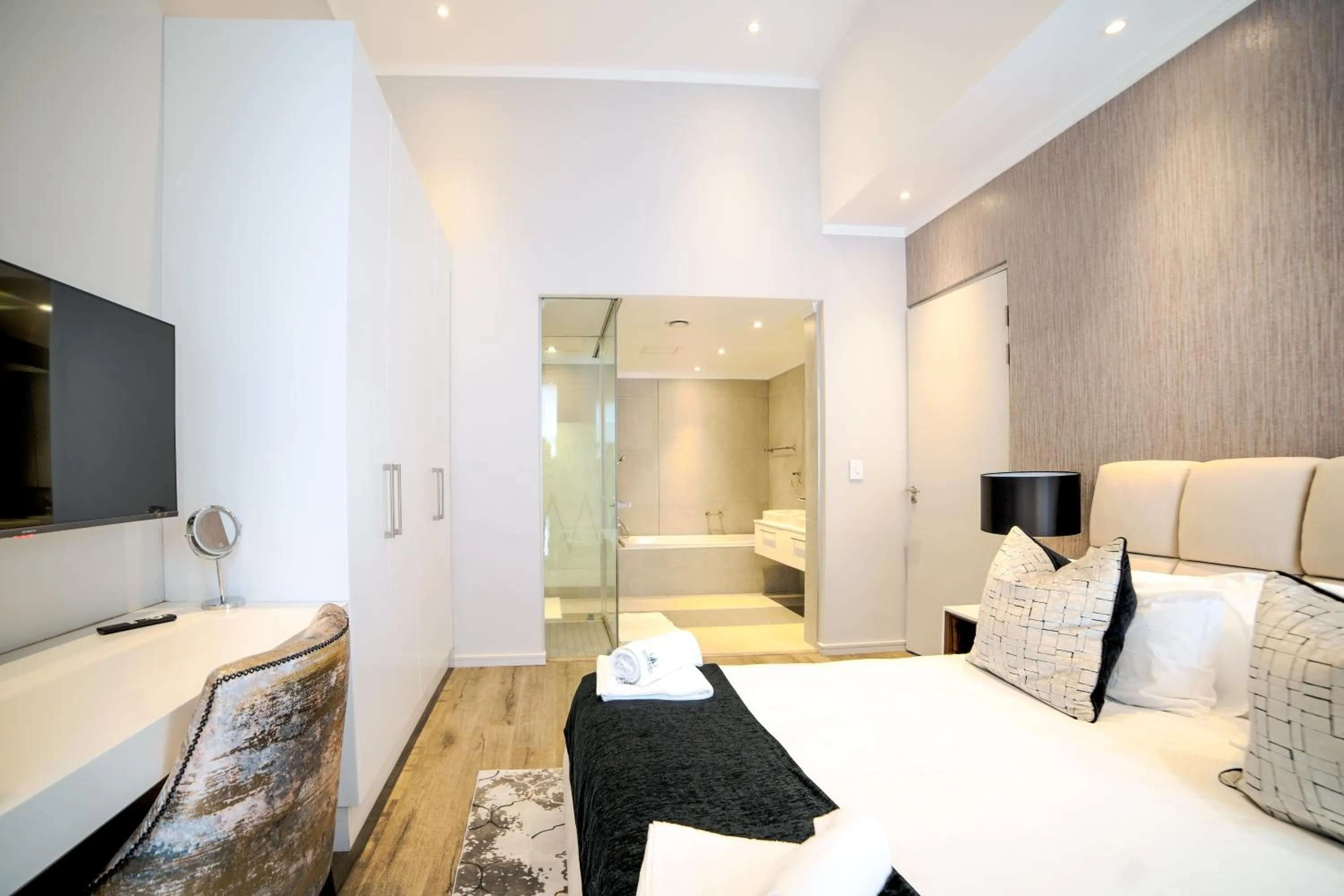 Bed in Masingita Towers Hotel and SPA