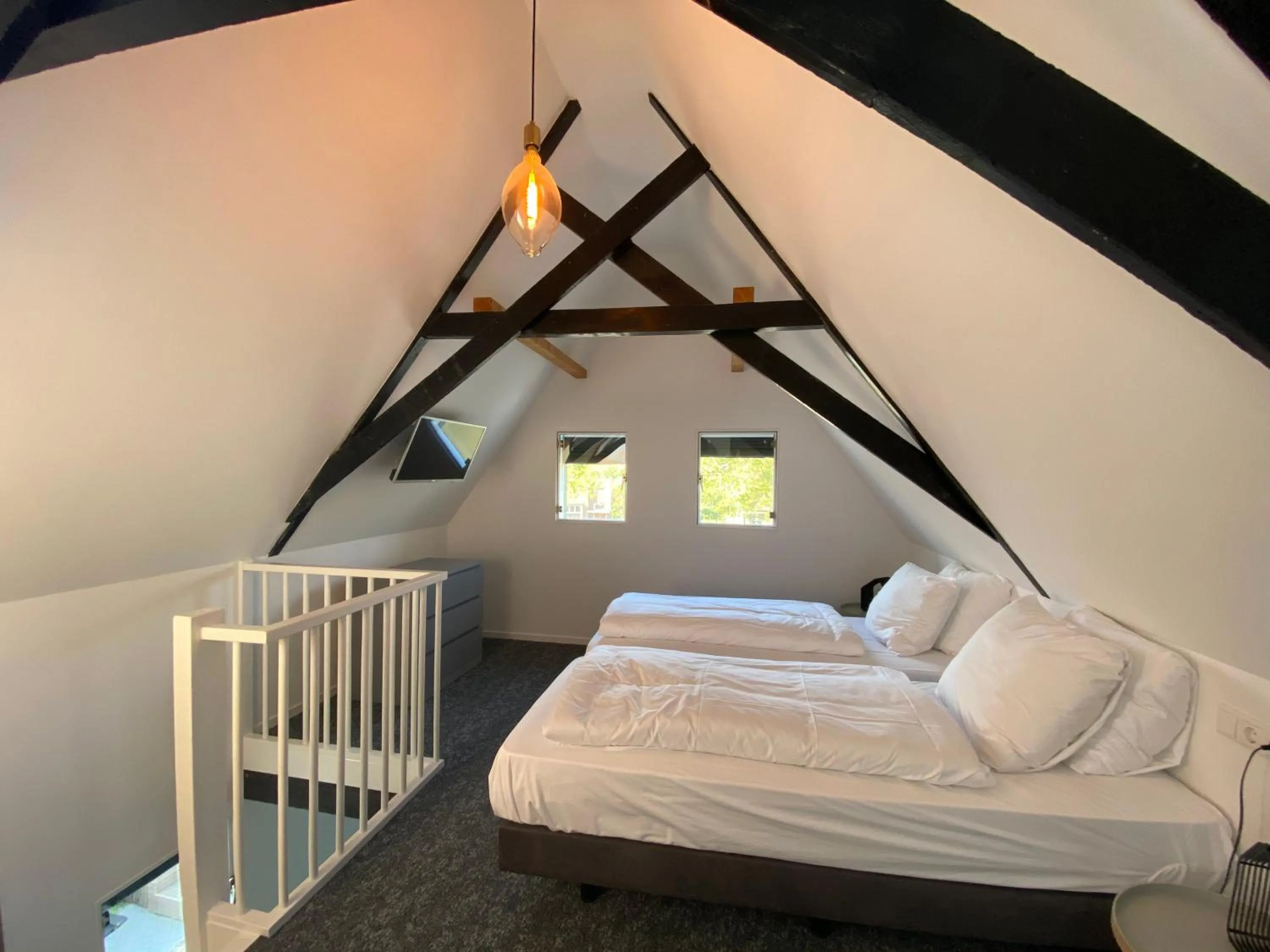 Bedroom, Bed in Hotel Restaurant De Stadsherberg