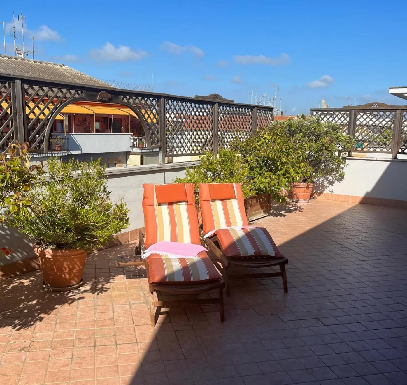 Balcony/Terrace in Attico con terrazza in Via dei Traghetti