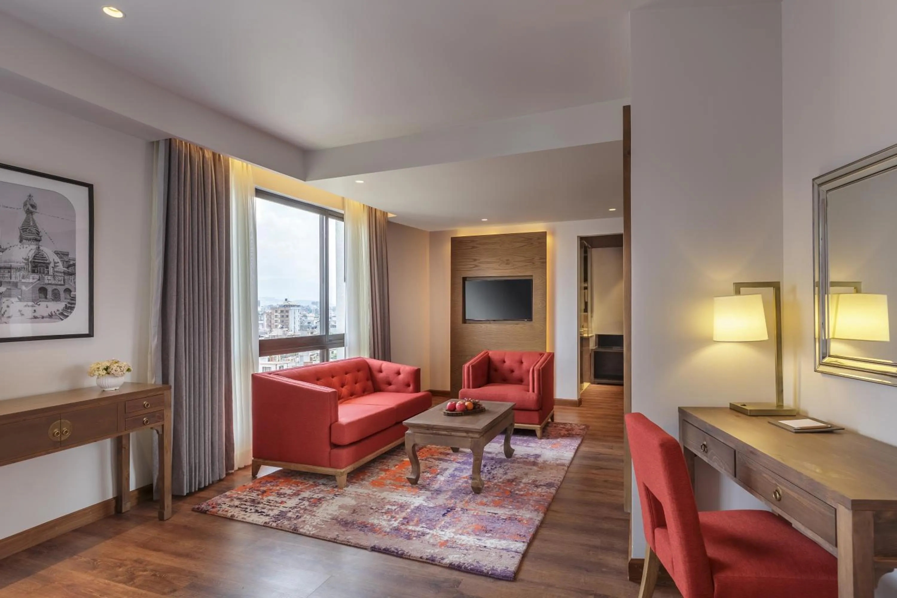 Seating area in Dusit Princess Kathmandu