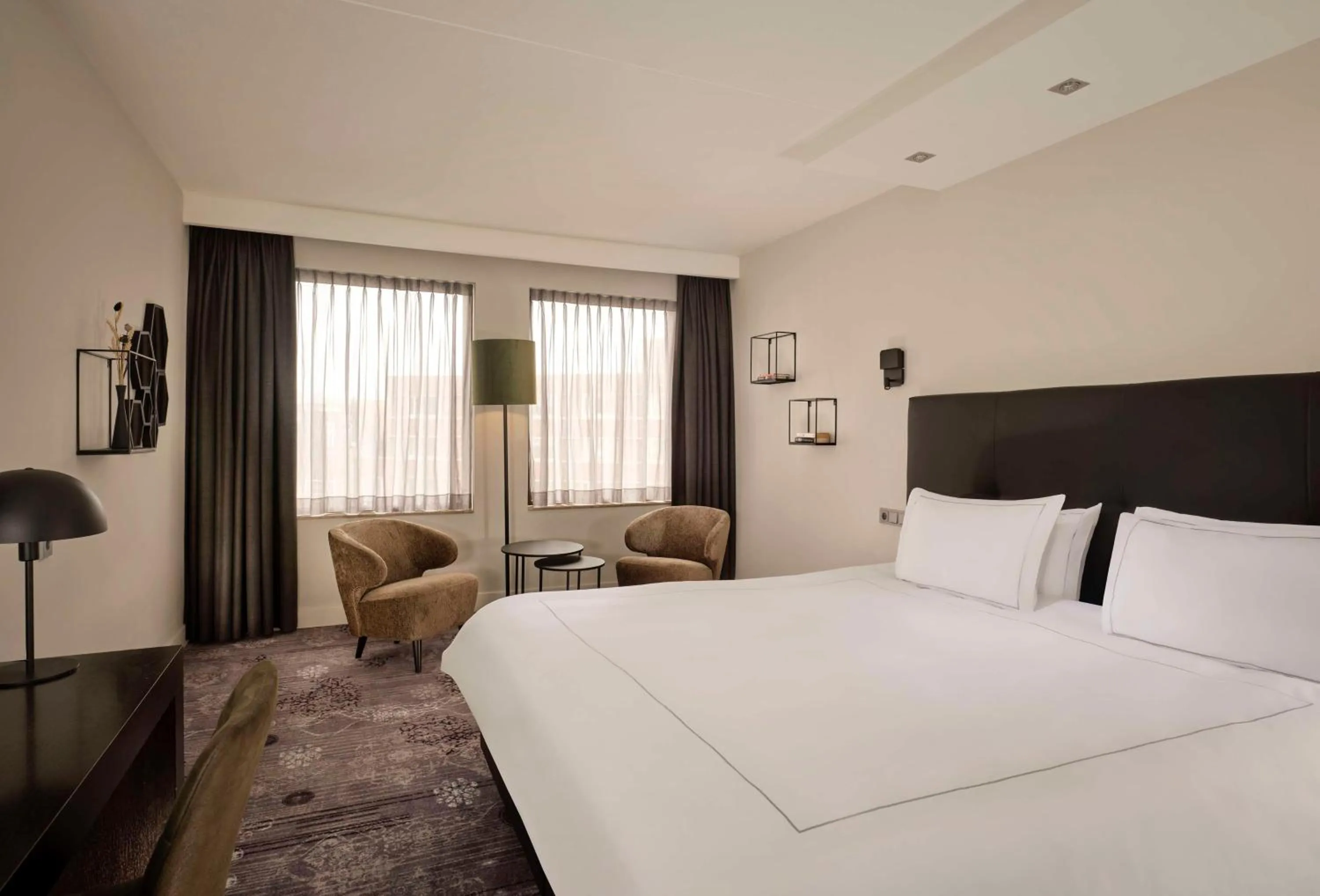 Bedroom, Bed in Park Plaza Eindhoven