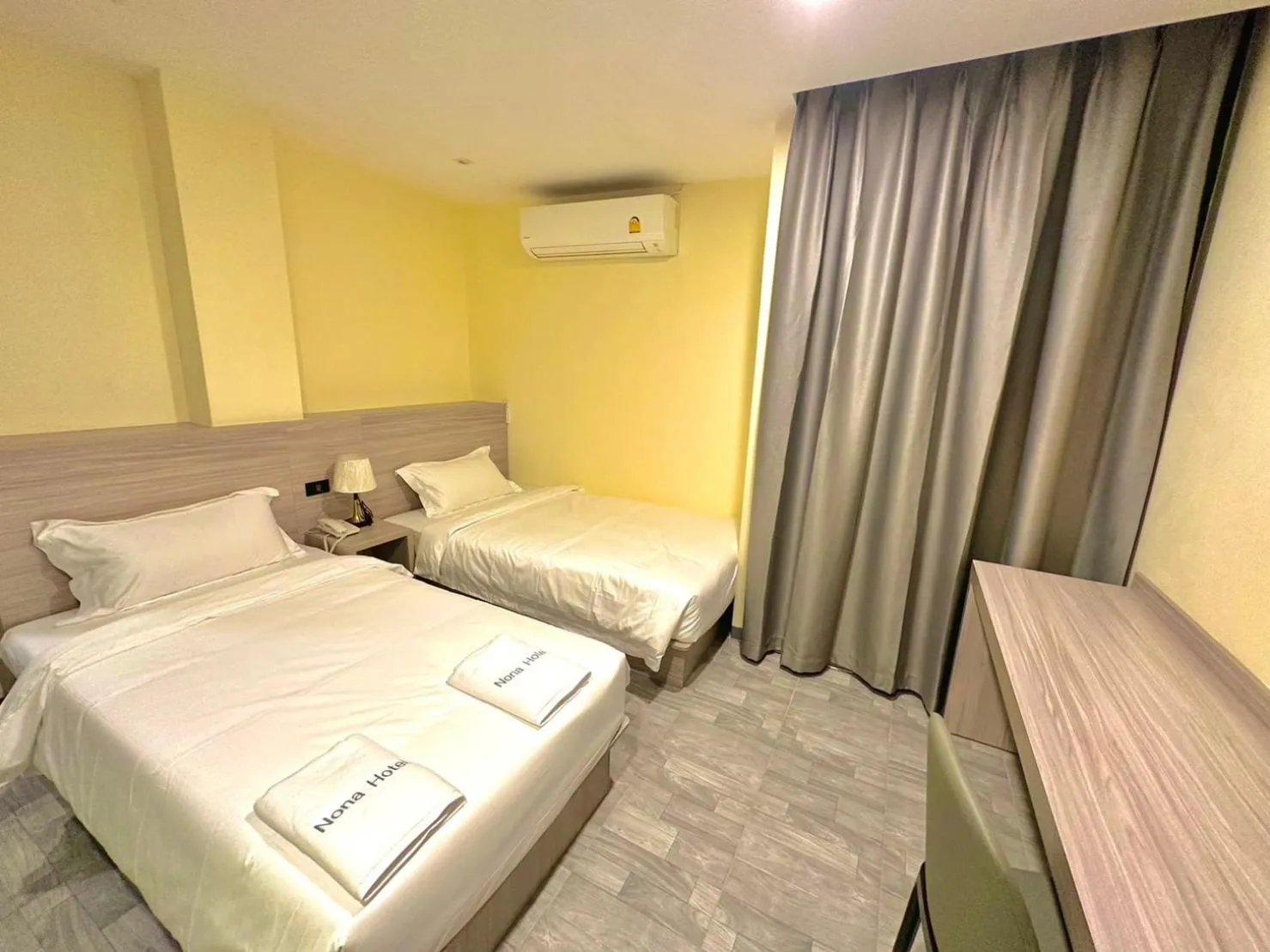 Bed in Nona Hotel, Bangkok