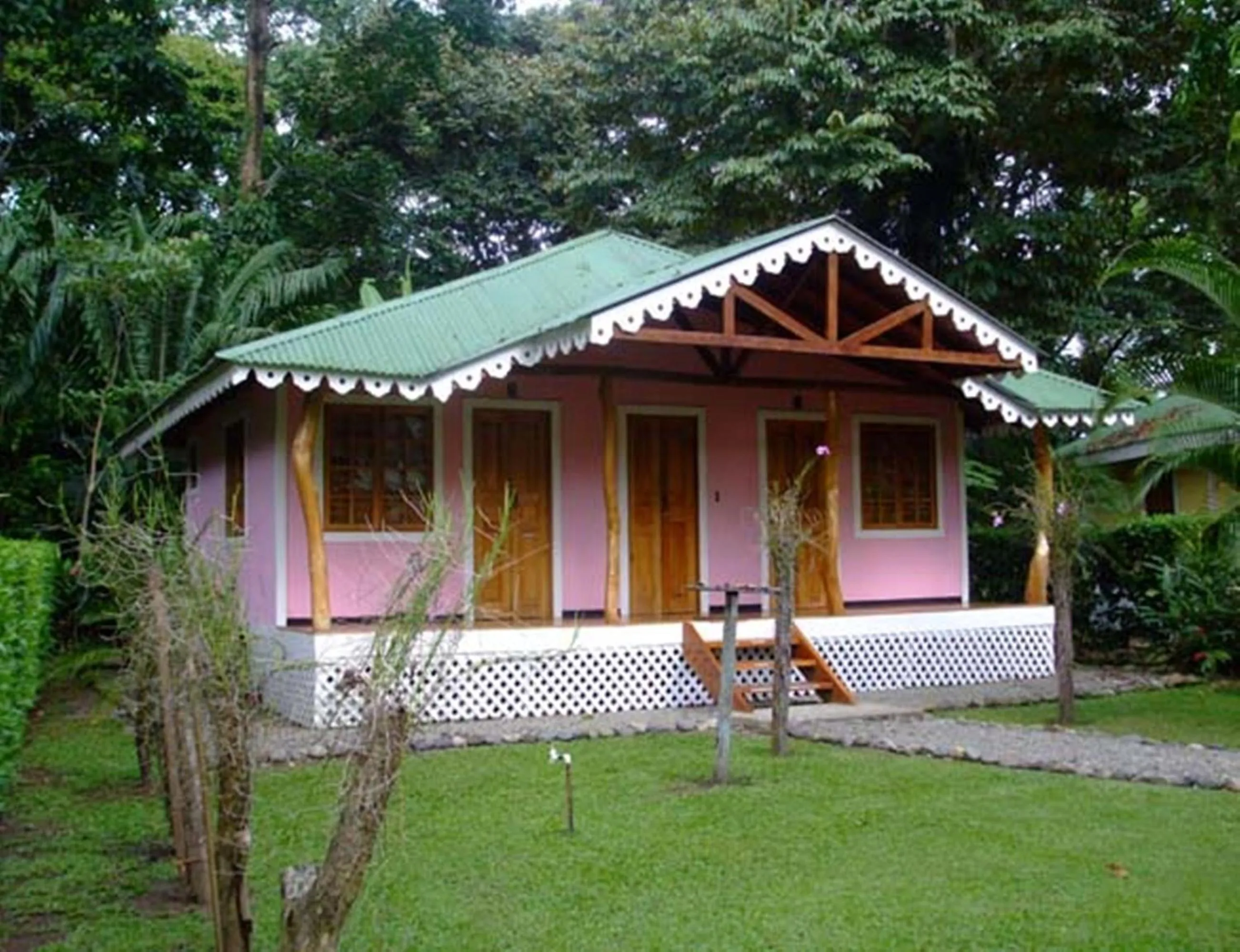 Garden view in Ciudad Perdida EcoLodge