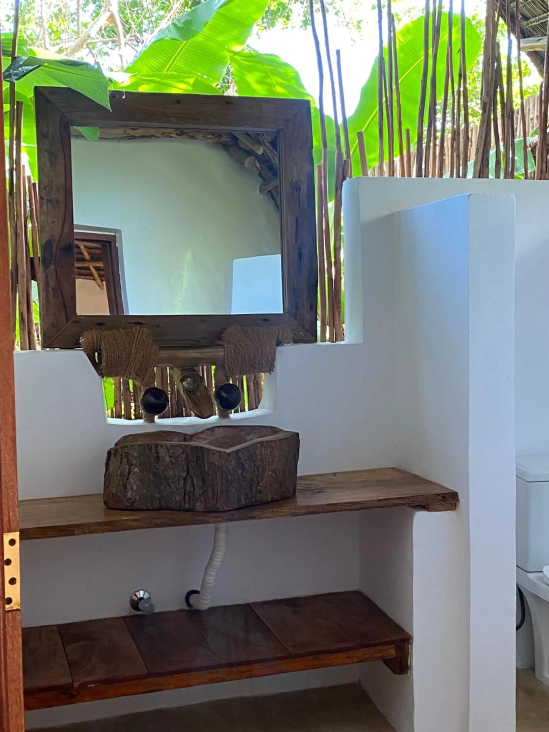 Bathroom in Baobab Africa Lodge Zanzibar