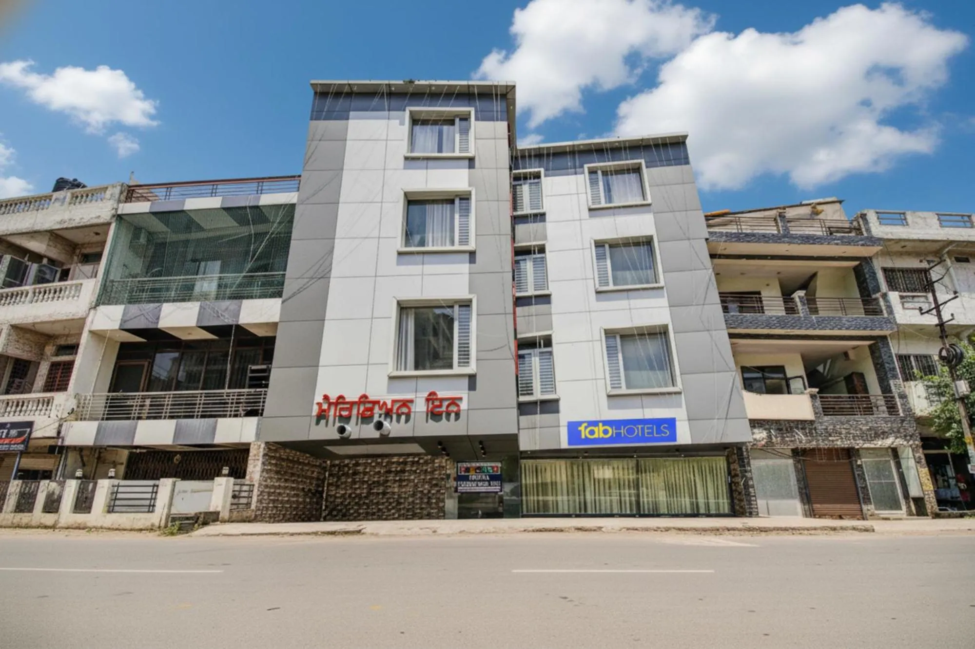 Property building in FabHotel Meridian Inn