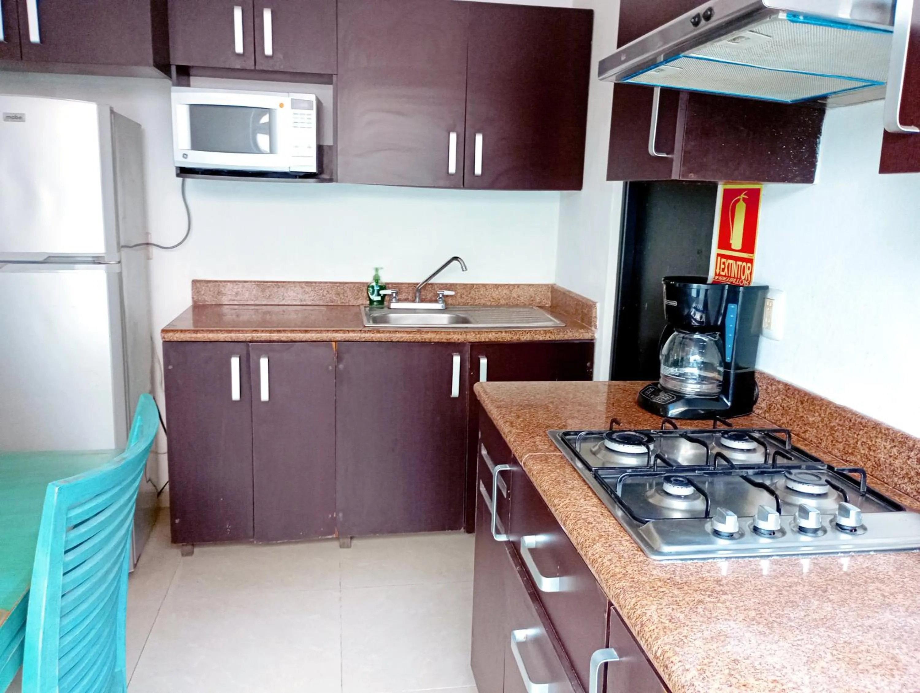 kitchen in Villas Akalan