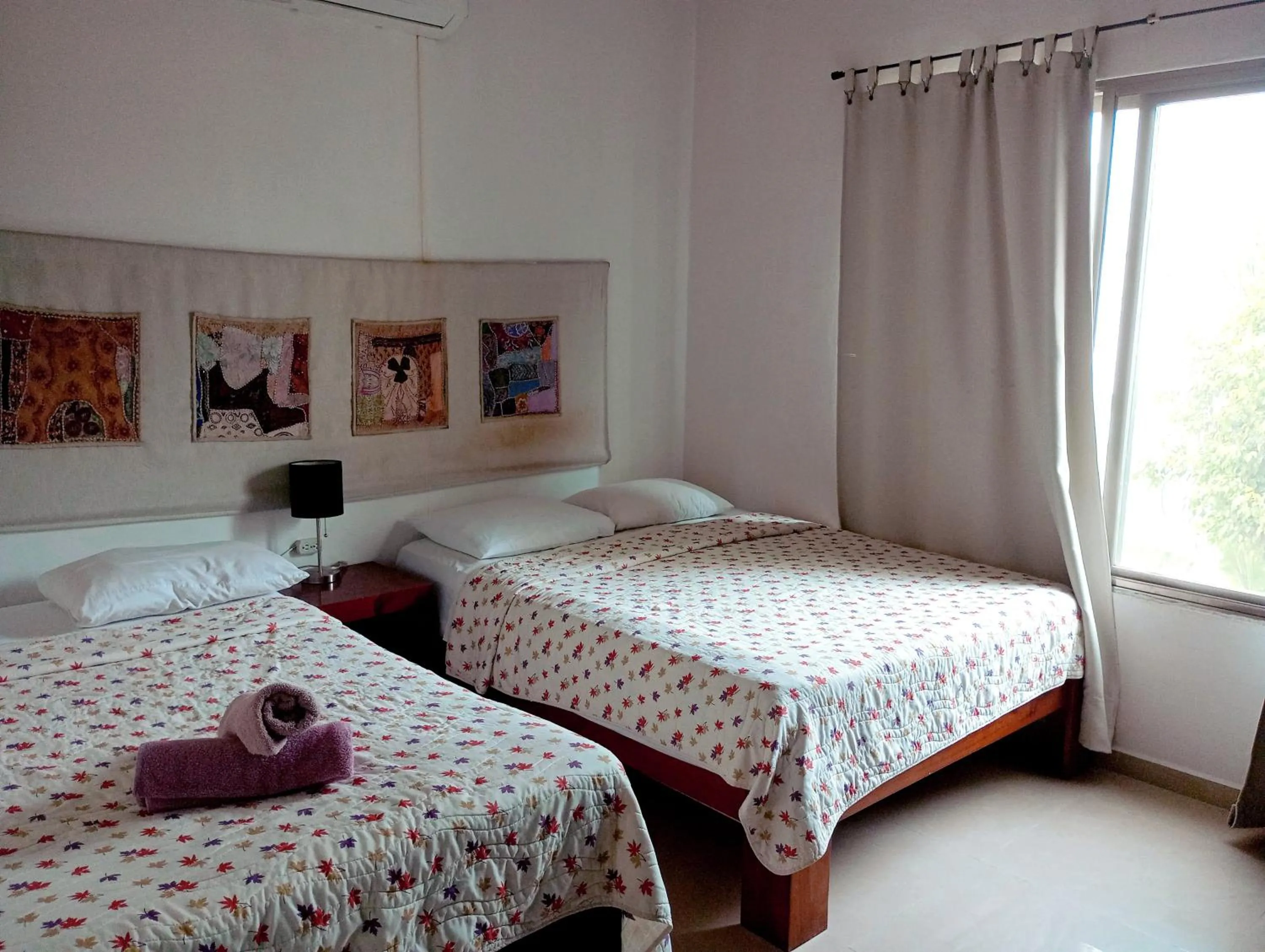 Bed in Villas Akalan