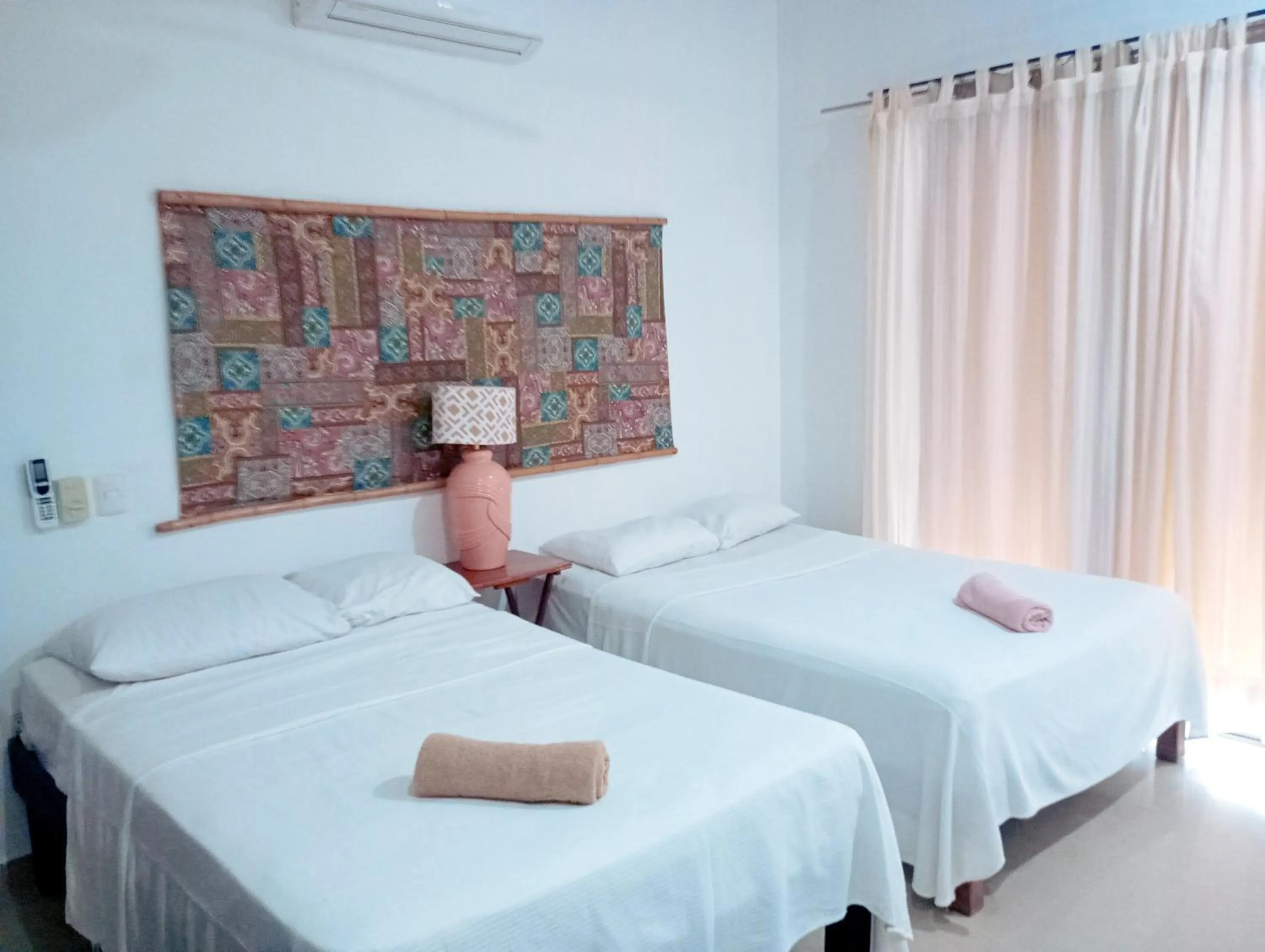 Bed in Villas Akalan