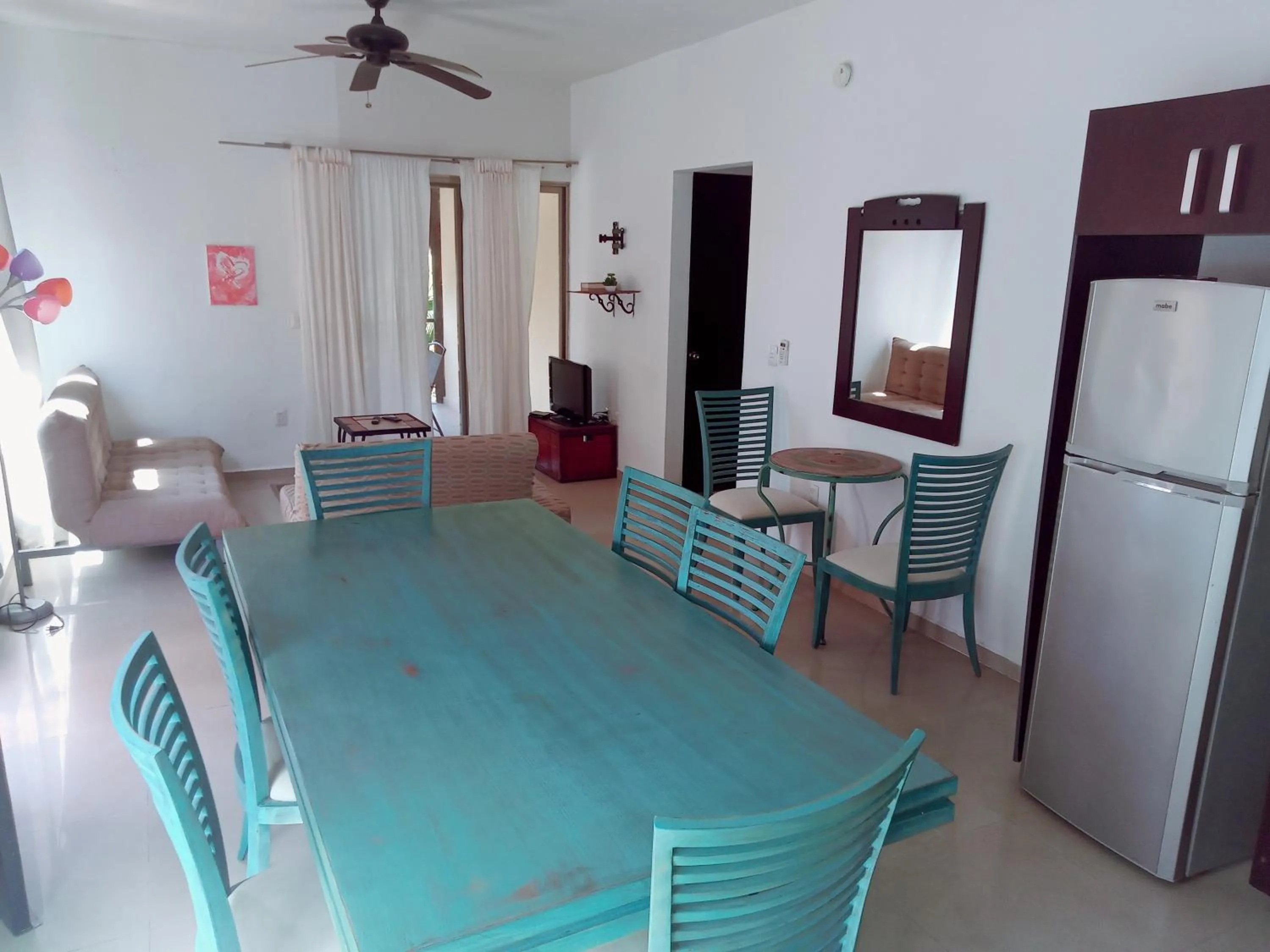 Dining area in Villas Akalan