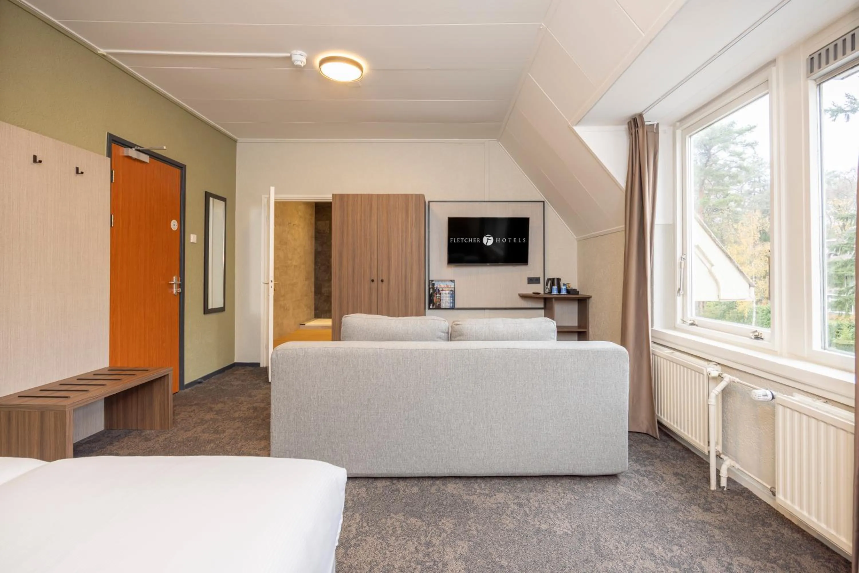 TV and multimedia, Bed in Fletcher Hotel Apeldoorn