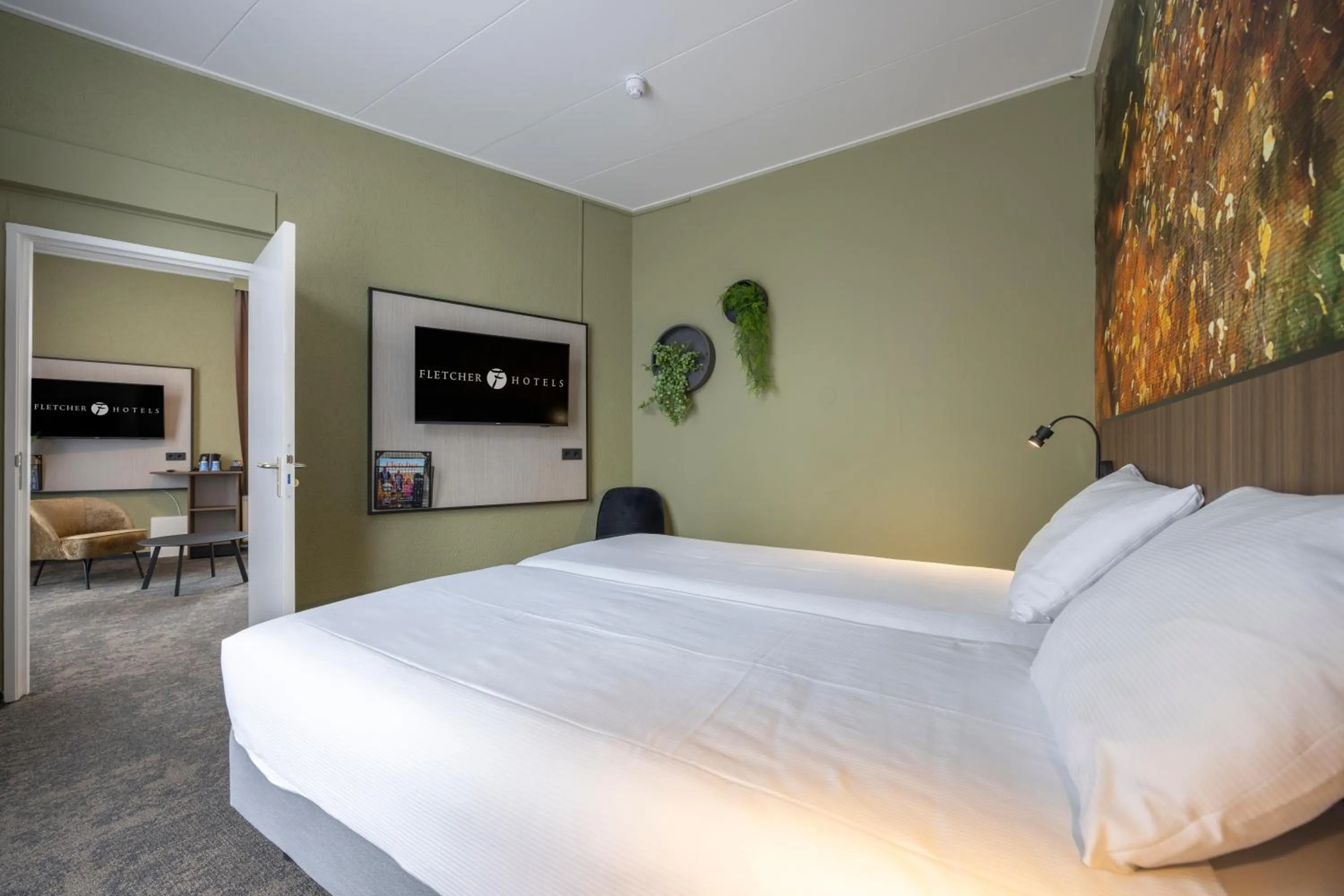 Bed in Fletcher Hotel Apeldoorn