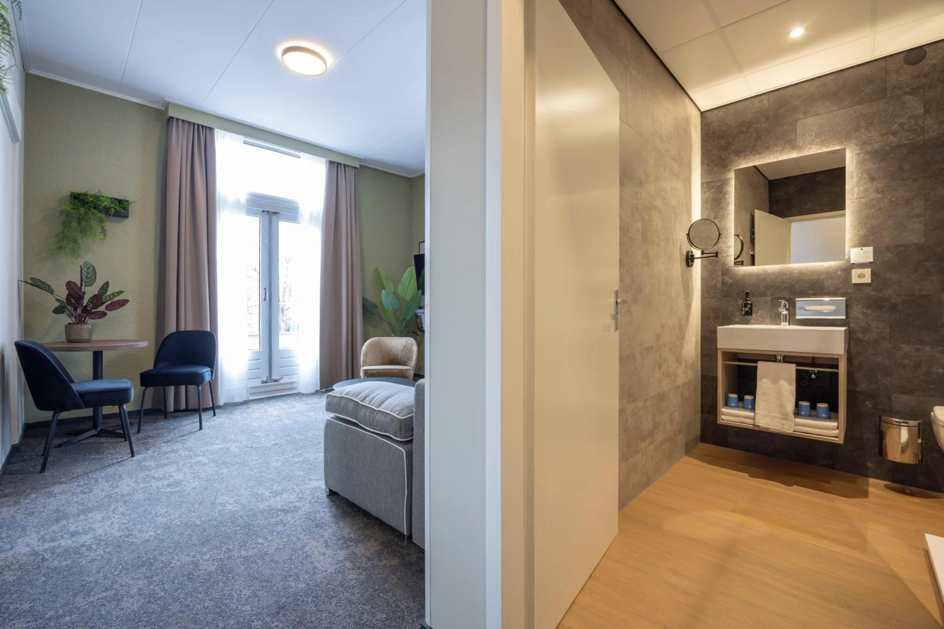 Photo of the whole room, Bed in Fletcher Hotel Apeldoorn