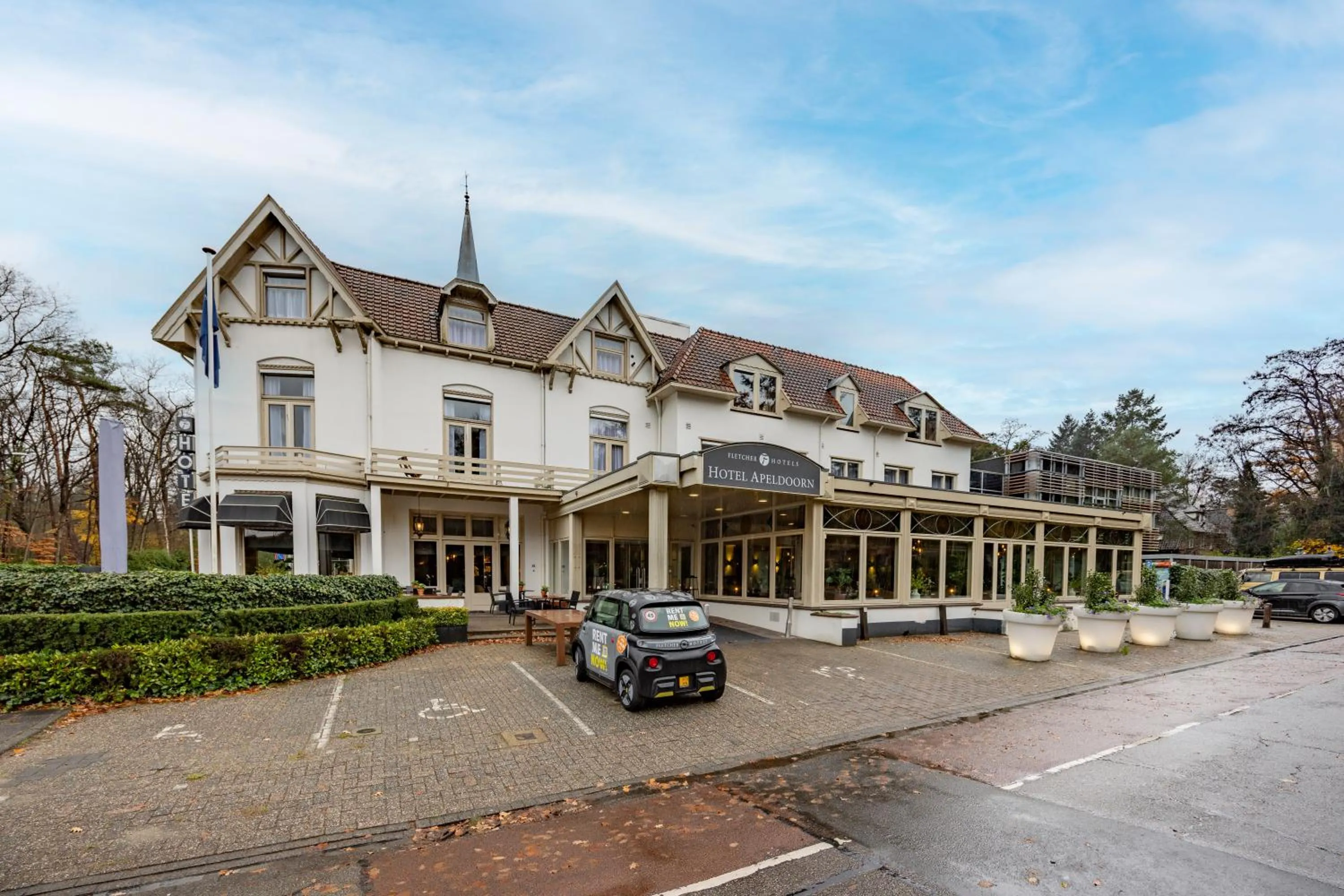 Property building in Fletcher Hotel Apeldoorn