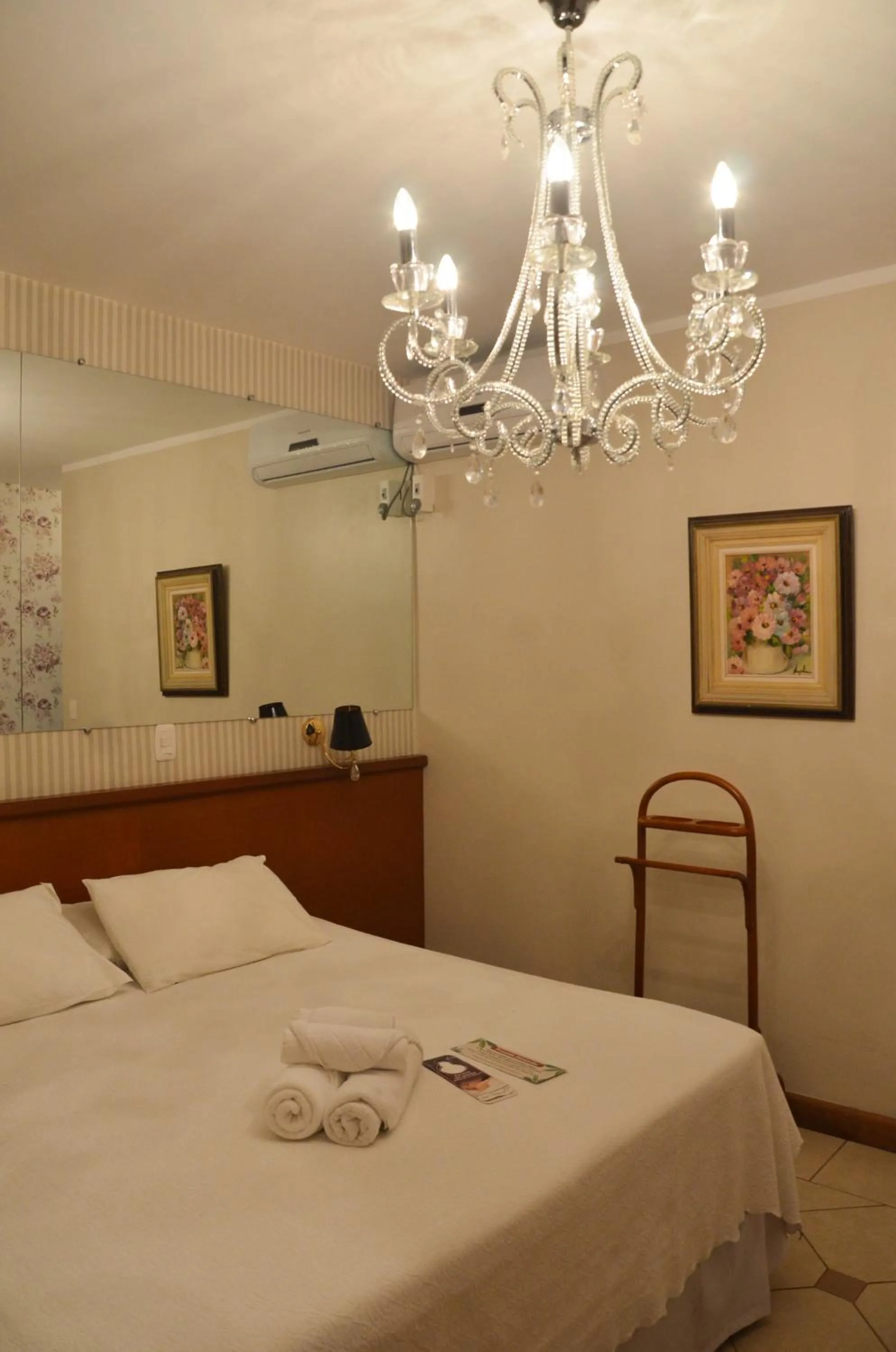 Decorative detail, Bed in Germanias Blumen Hotel