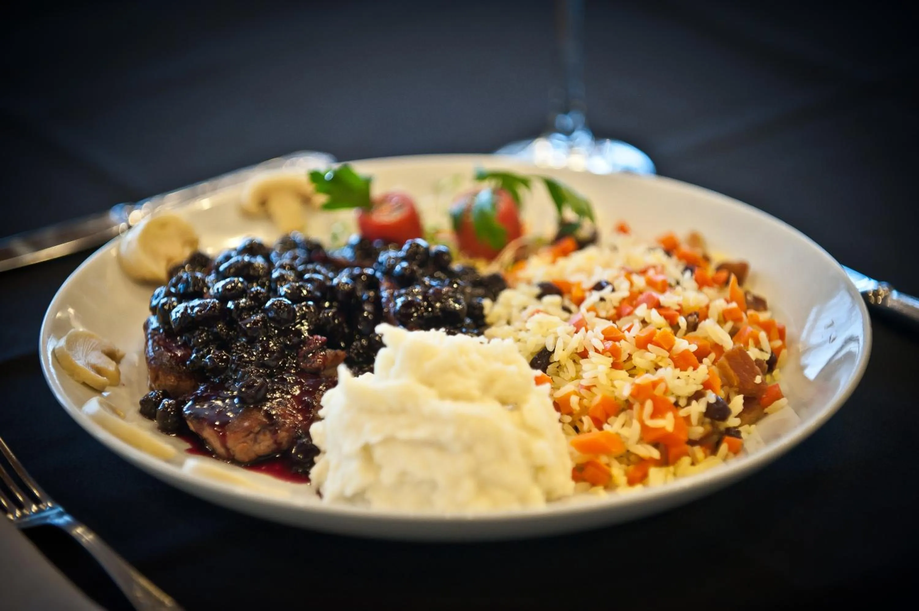 Food in Germanias Blumen Hotel