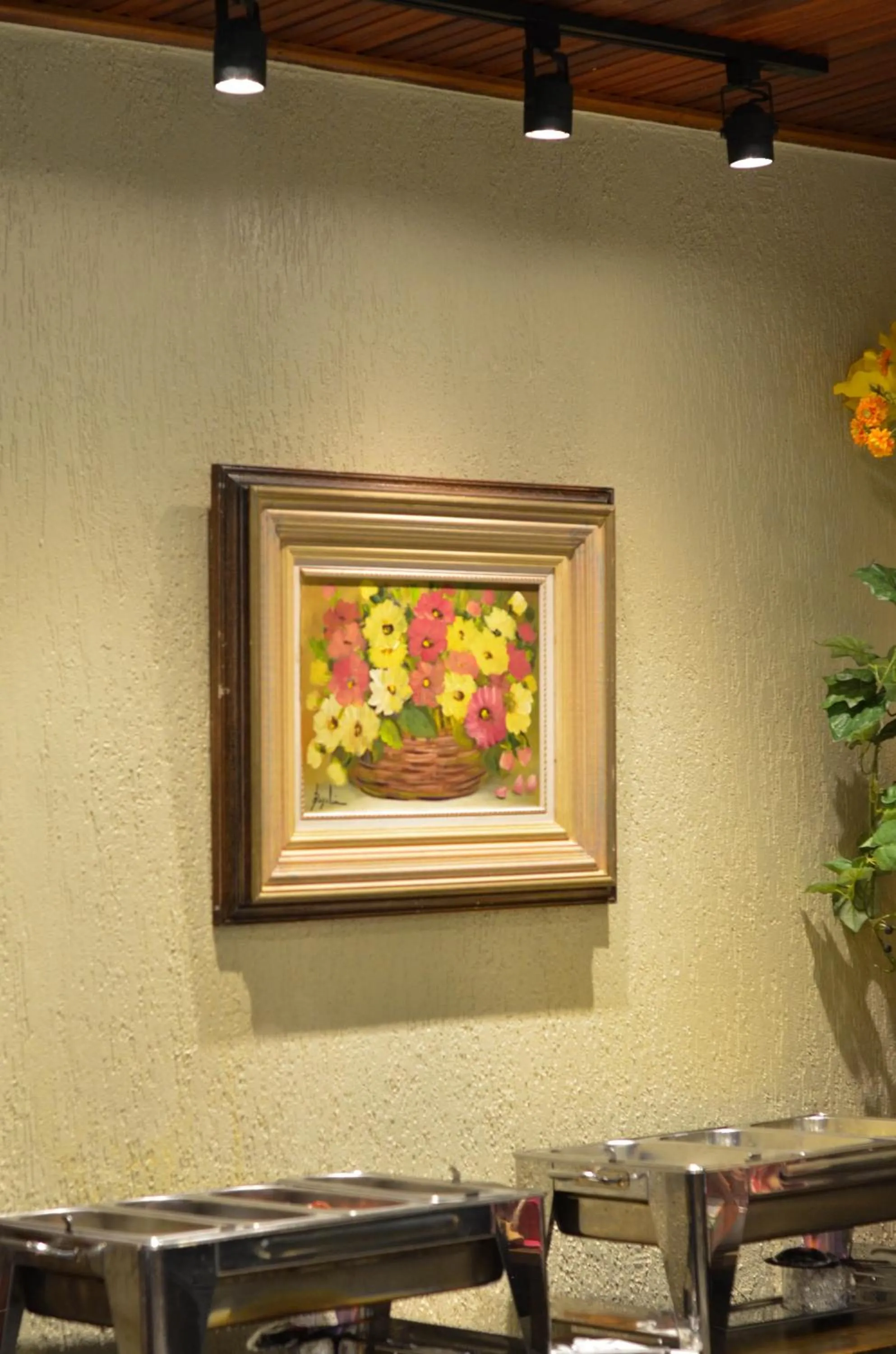 Decorative detail in Germanias Blumen Hotel